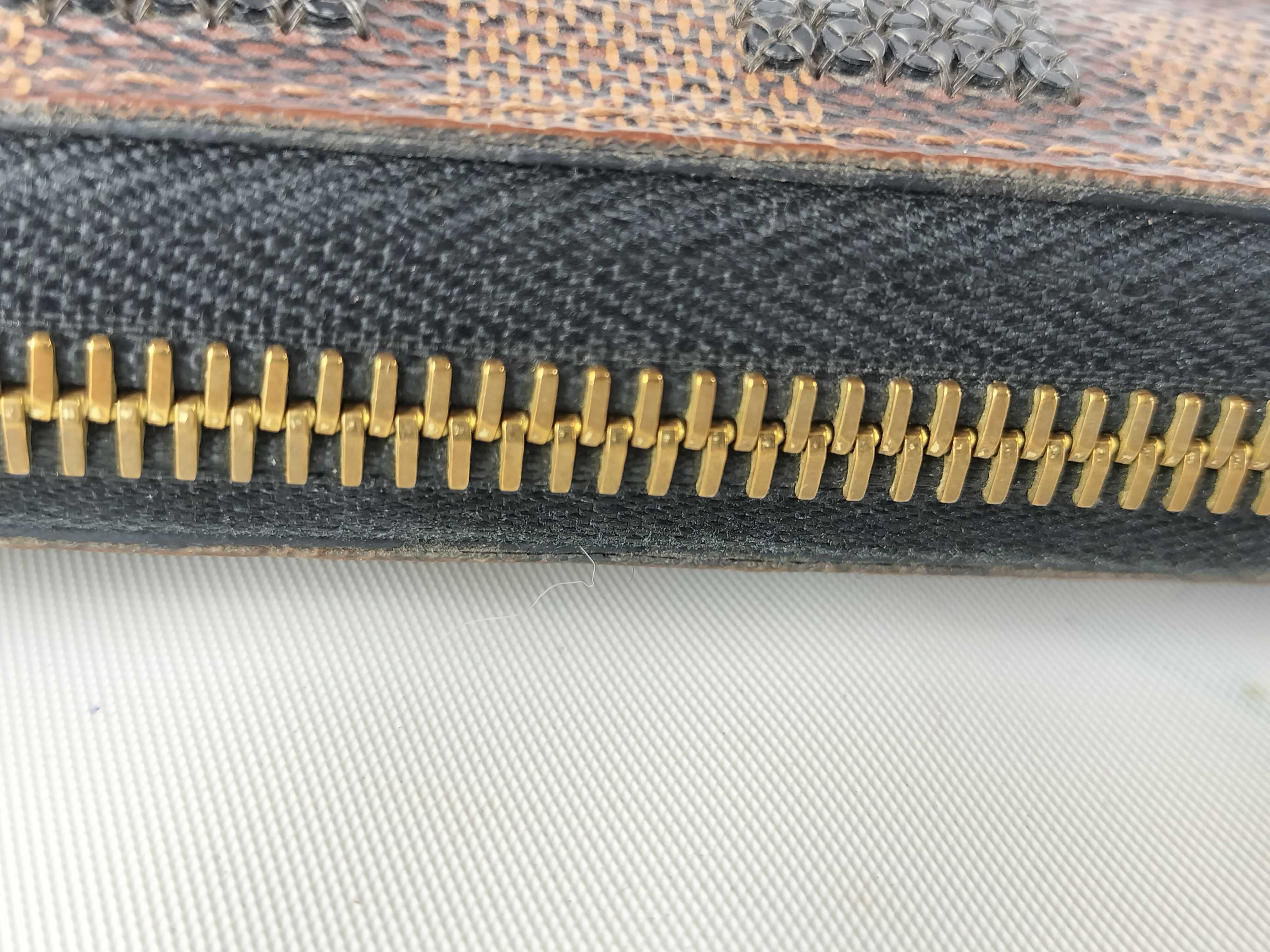 Damier N63173 Zippy Wallet Damier Sequin Wallet — view 6