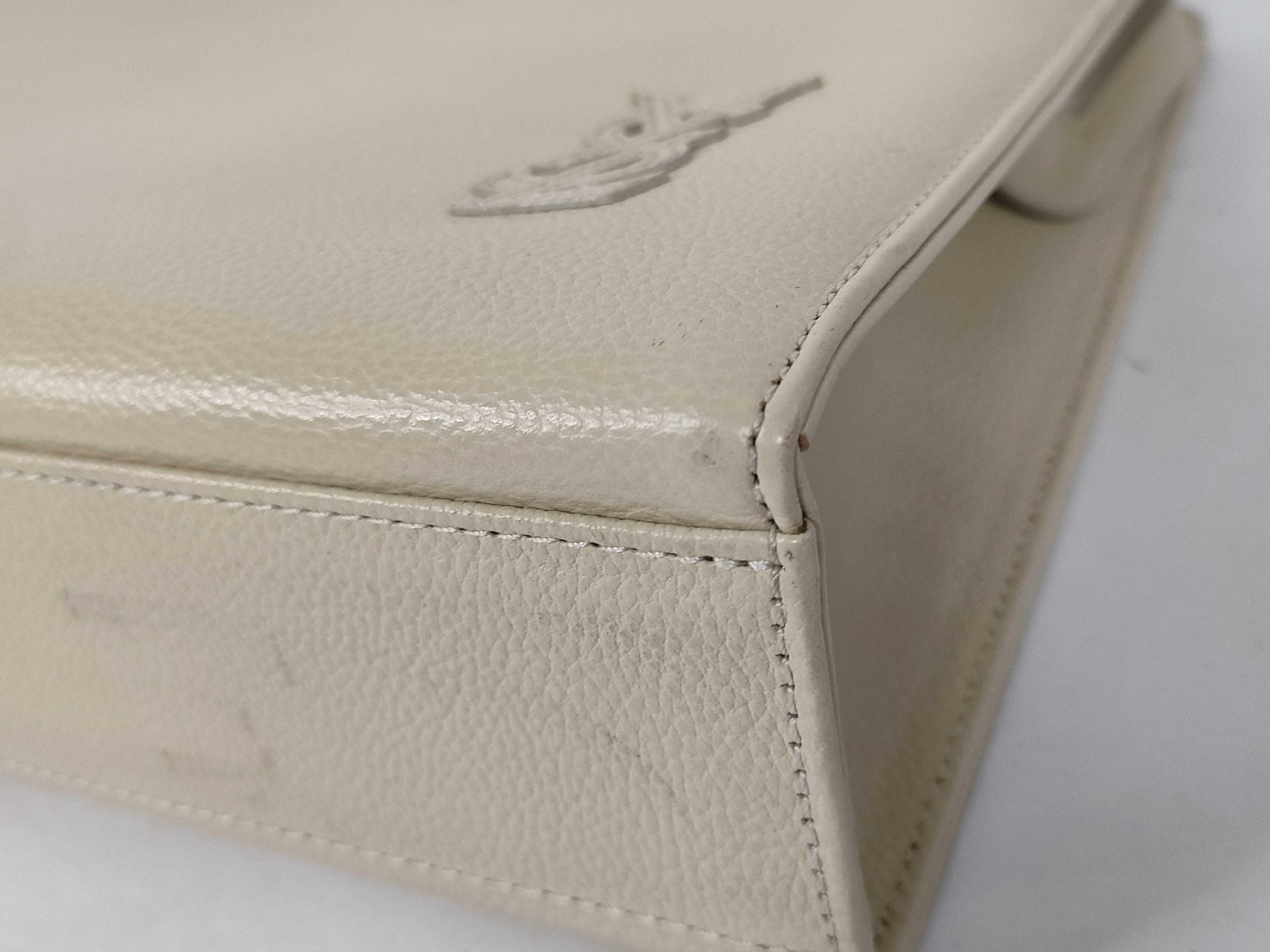 (YSL) leather handbag — view 6