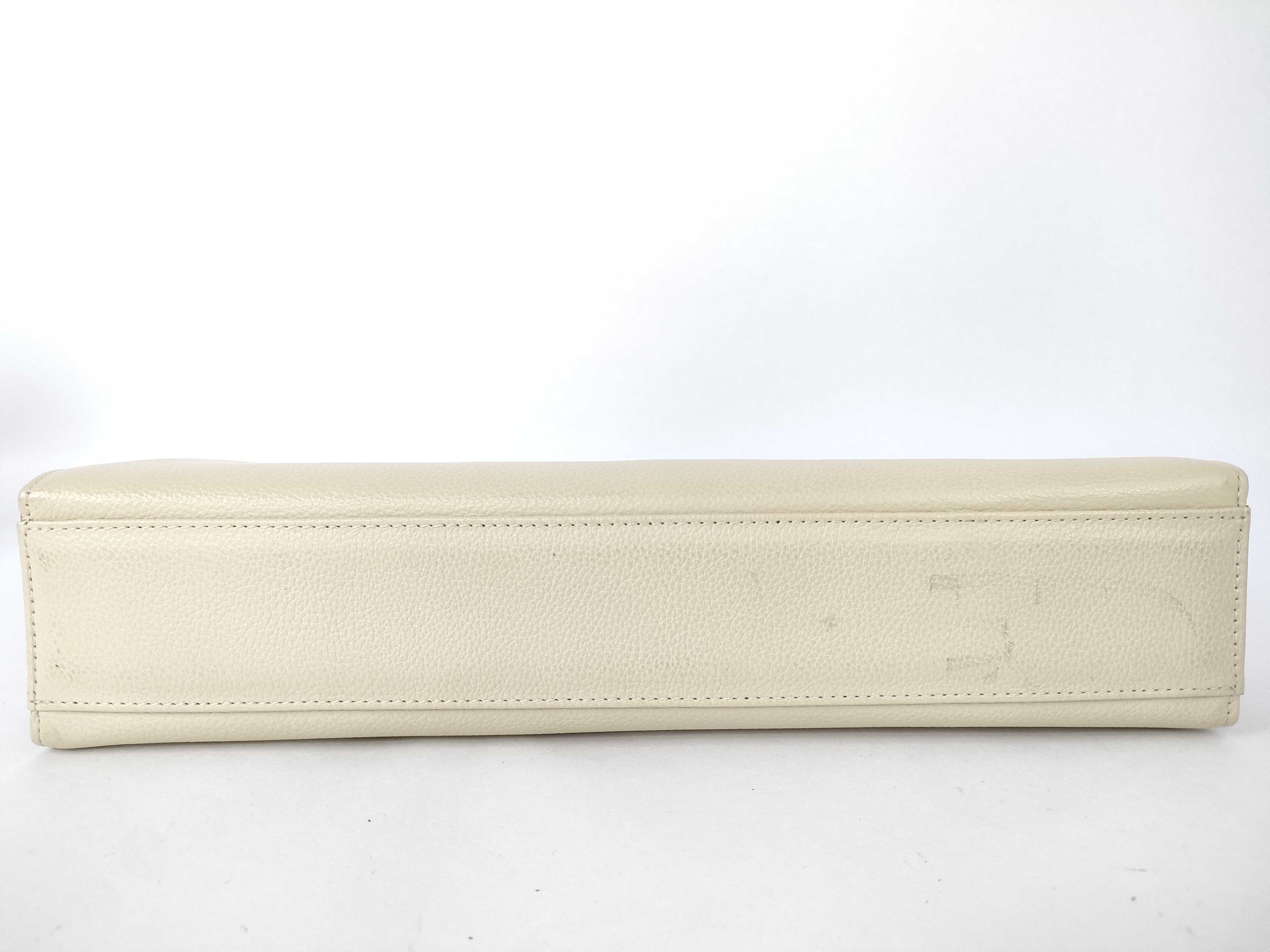 (YSL) leather handbag — view 7