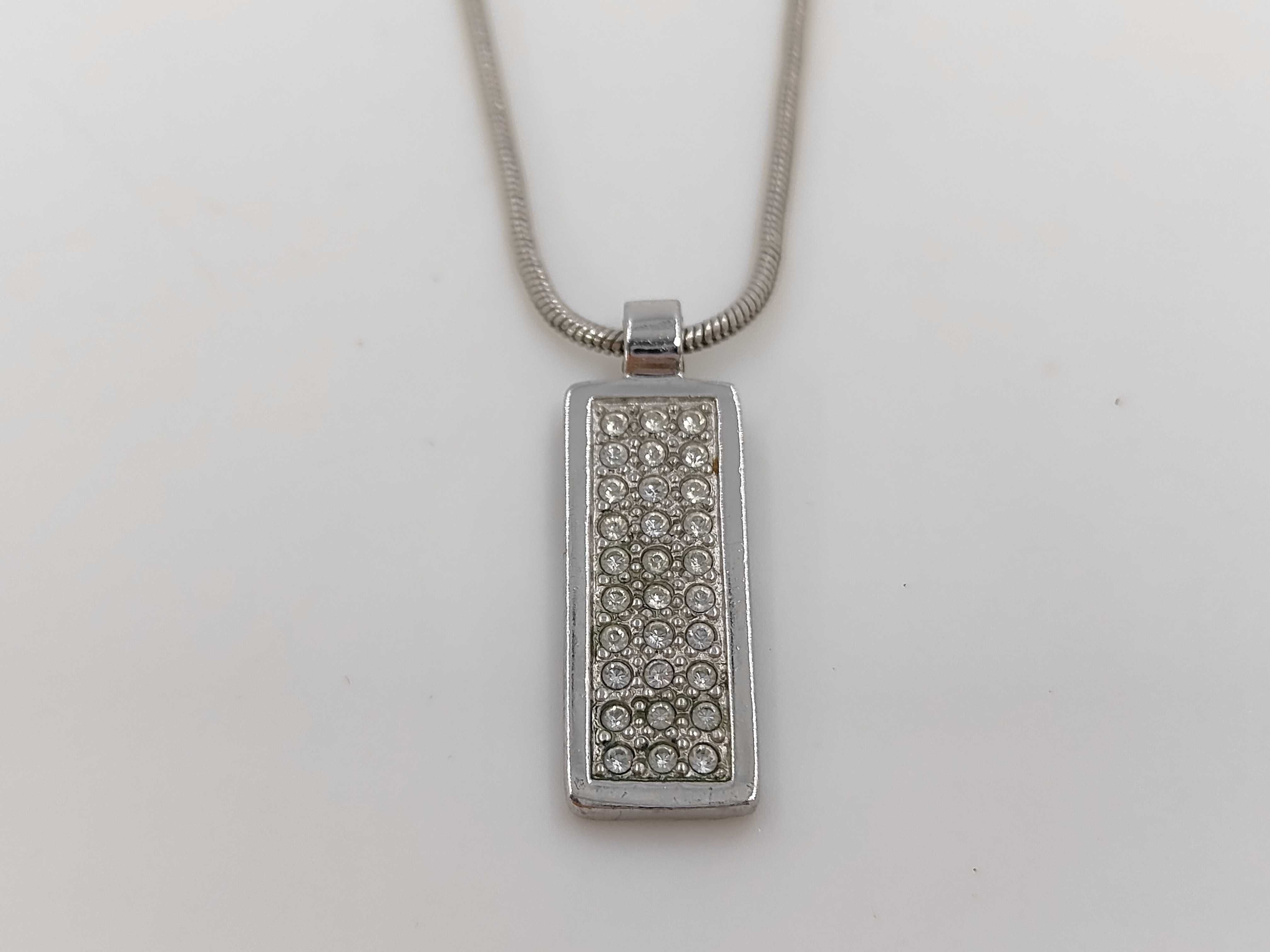 Trotter Stone Plate Necklace — view 4