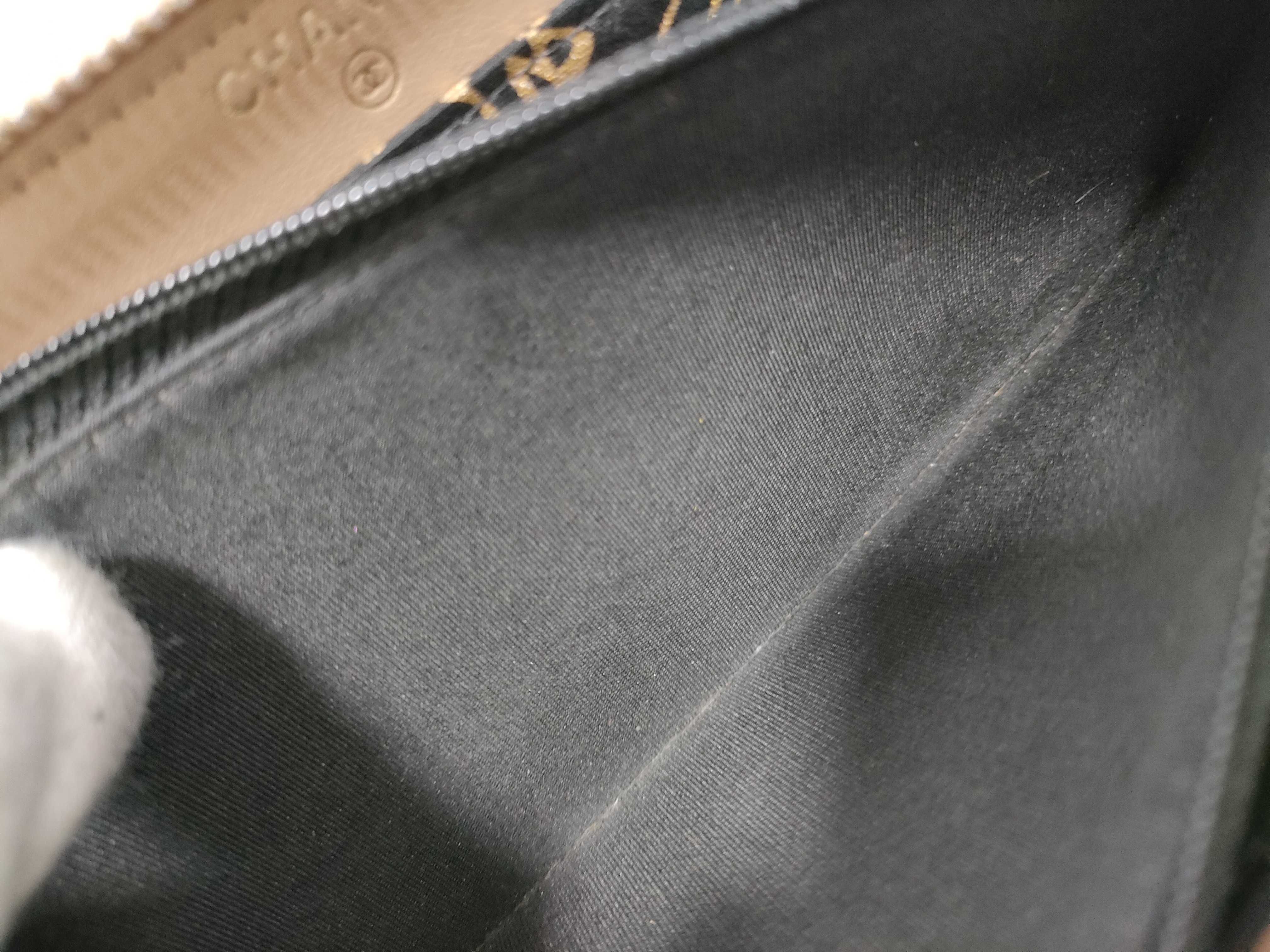 Lambskin Matelassé Long Wallet, Gold — view 10
