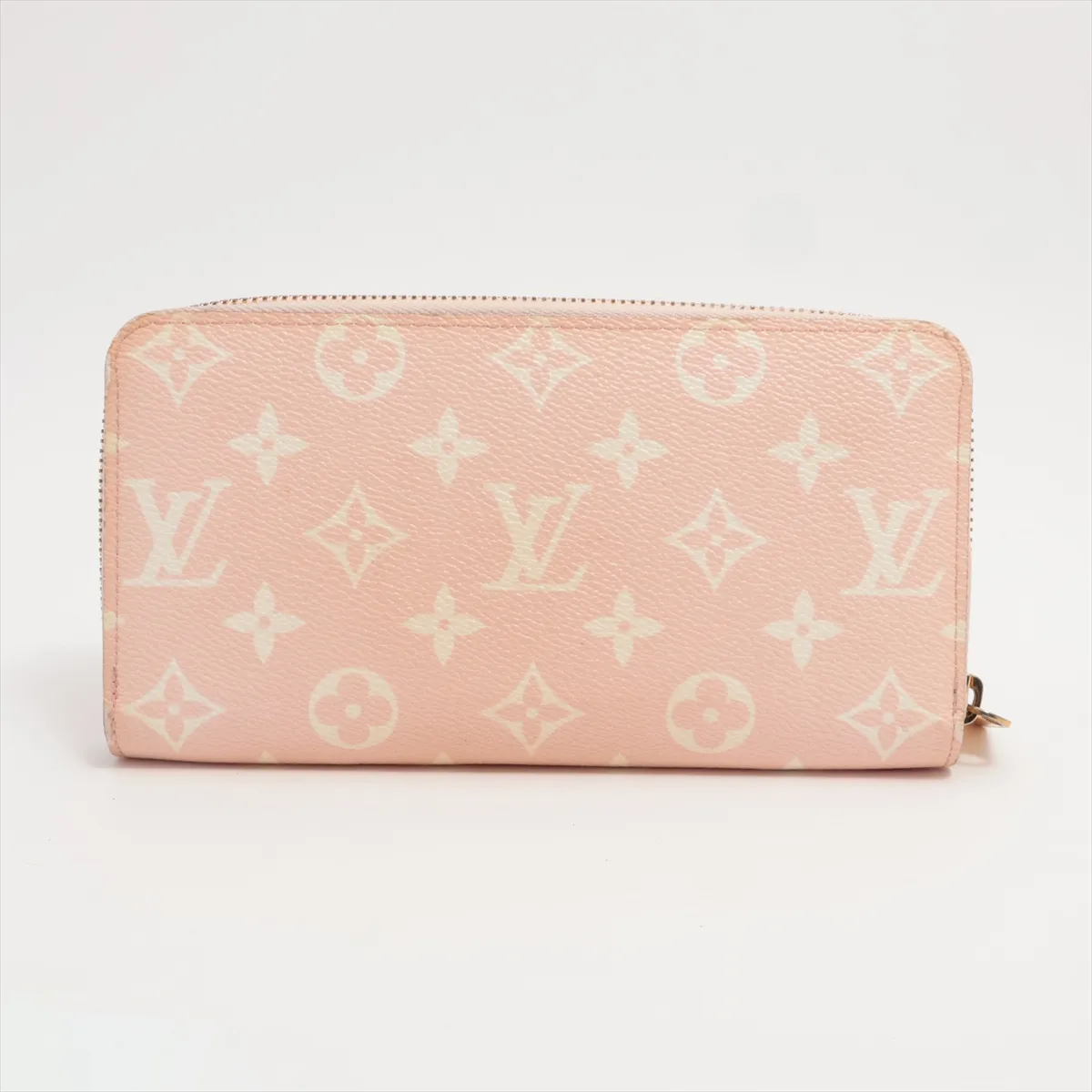 Monogram Giant Zippy Wallet M67550 GI1199 Red x Pink Round Zip Wallet — view 2