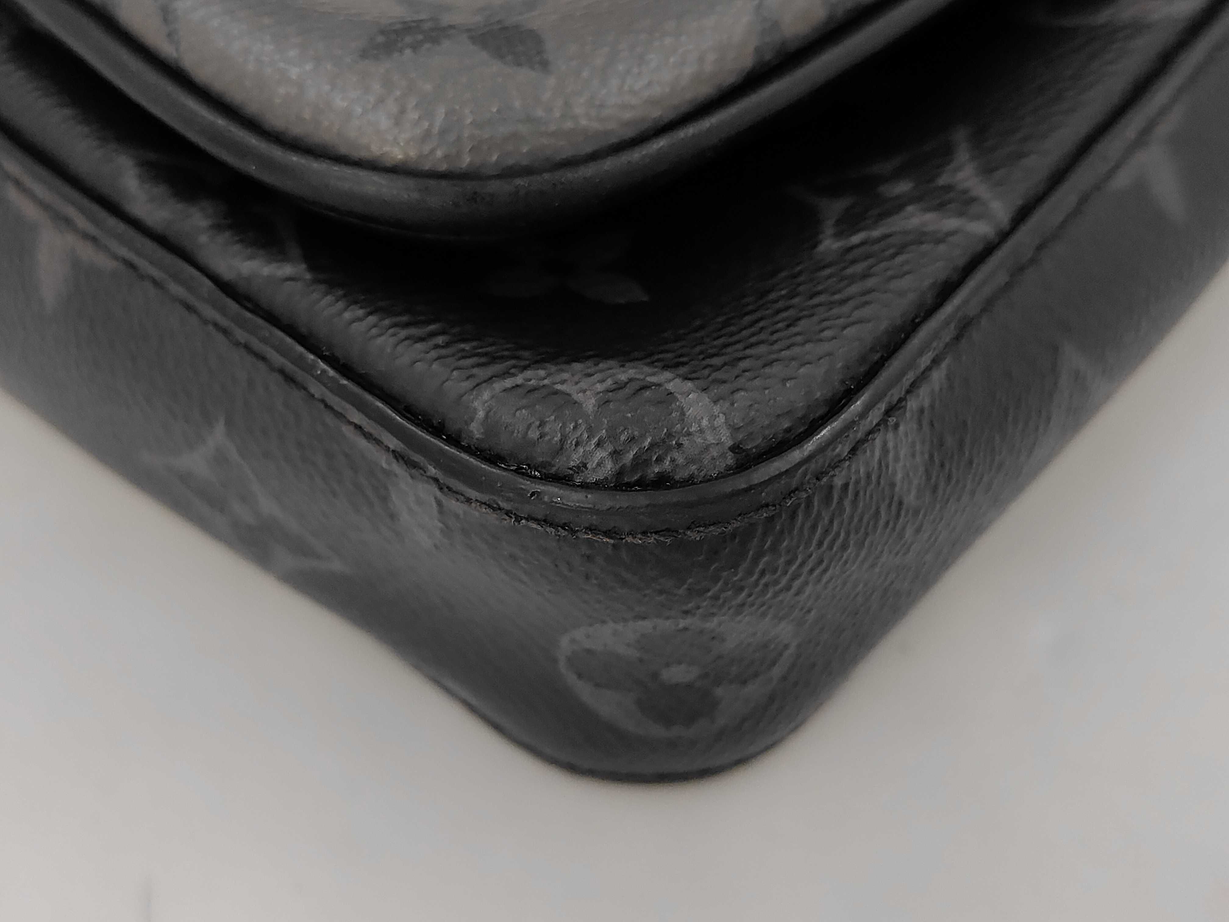 Monogram LV Trio Messenger Monogram Eclipse M69443 Black TJ5210 (with IC) Shoulder Bag — view 3