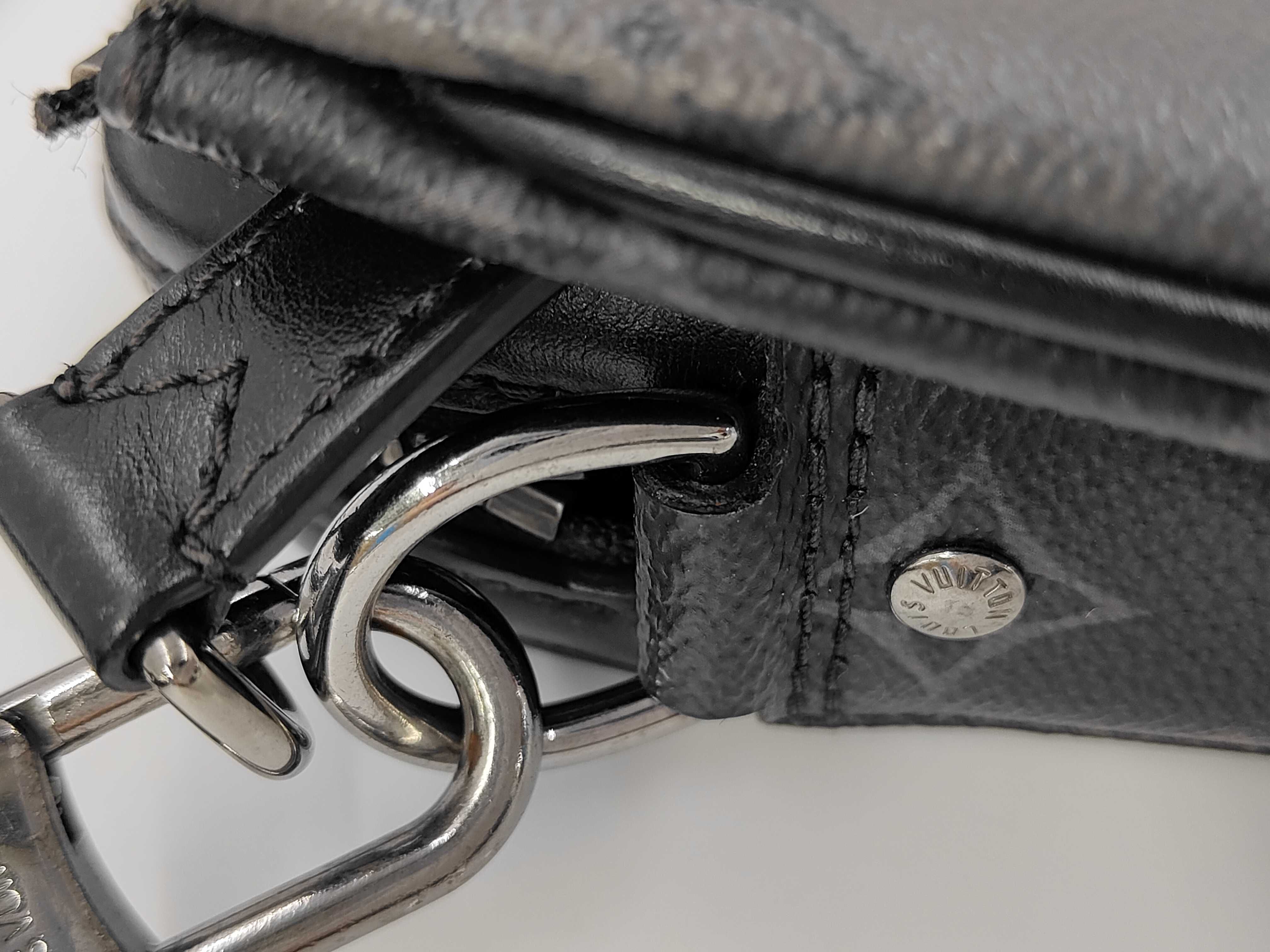 Monogram LV Trio Messenger Monogram Eclipse M69443 Black TJ5210 (with IC) Shoulder Bag — view 7