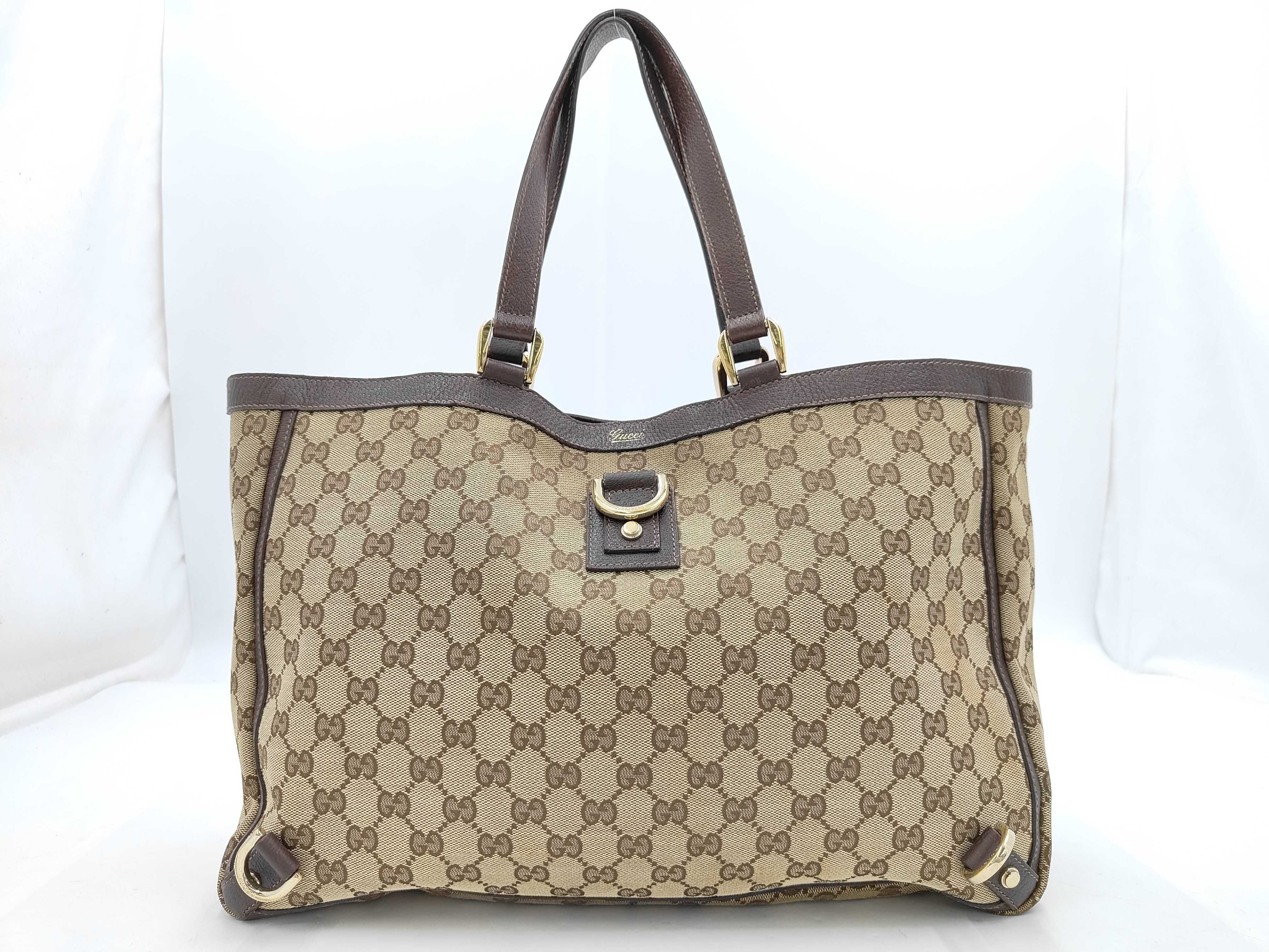 Abbey GG Canvas Tote