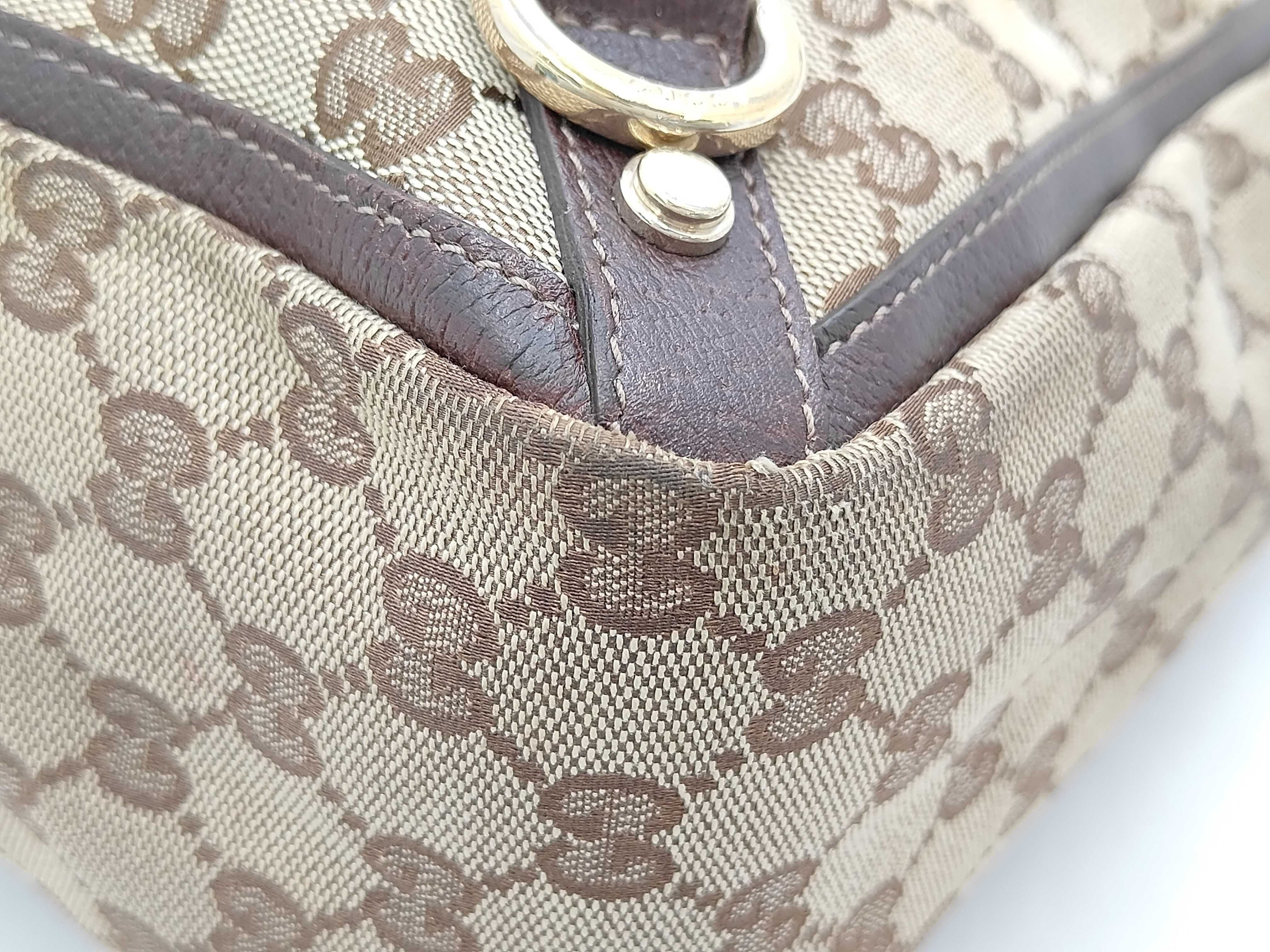 Abbey GG Canvas Tote — view 6