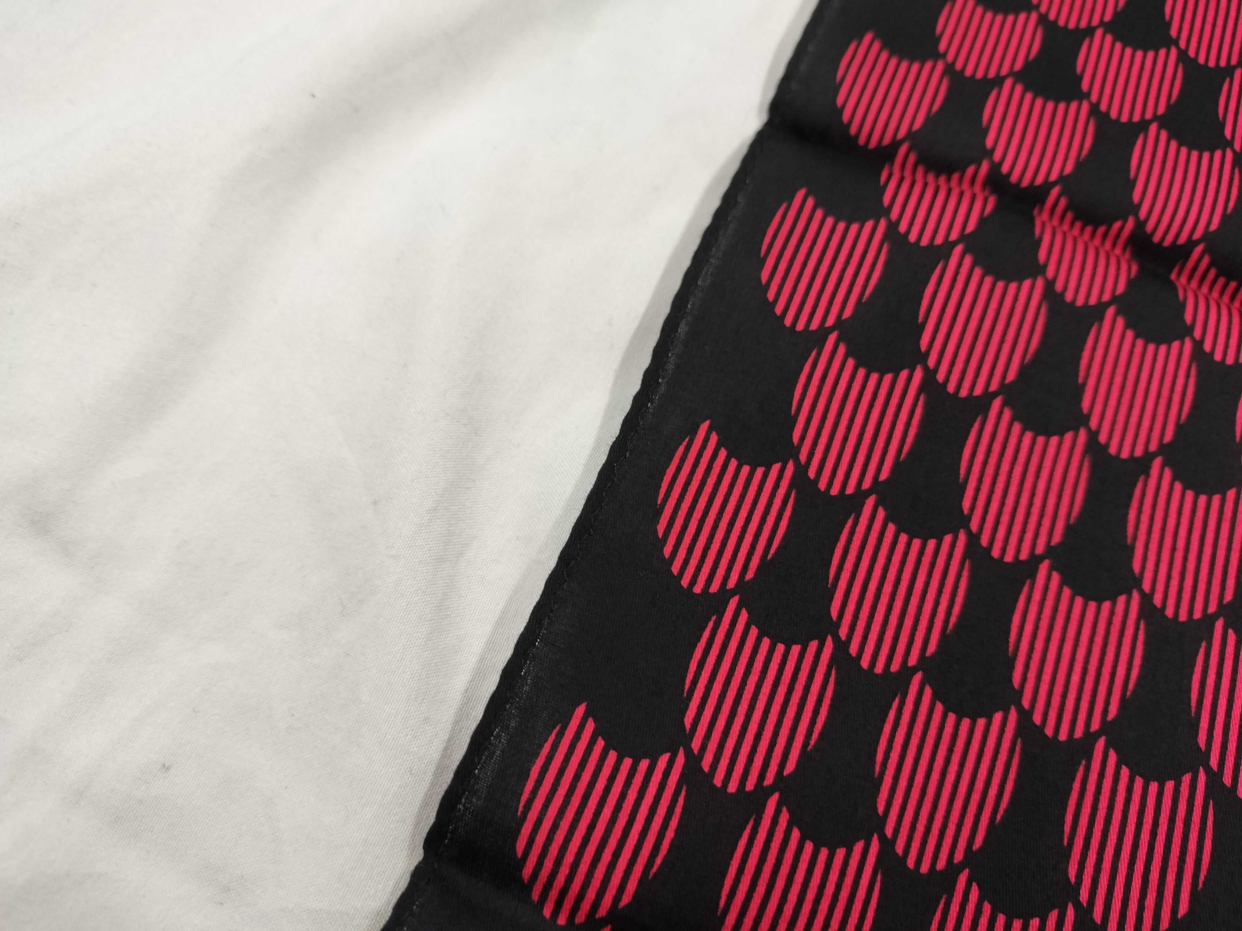 handkerchief scarf with sticker, YSL big logo, and other accessories. — view 8