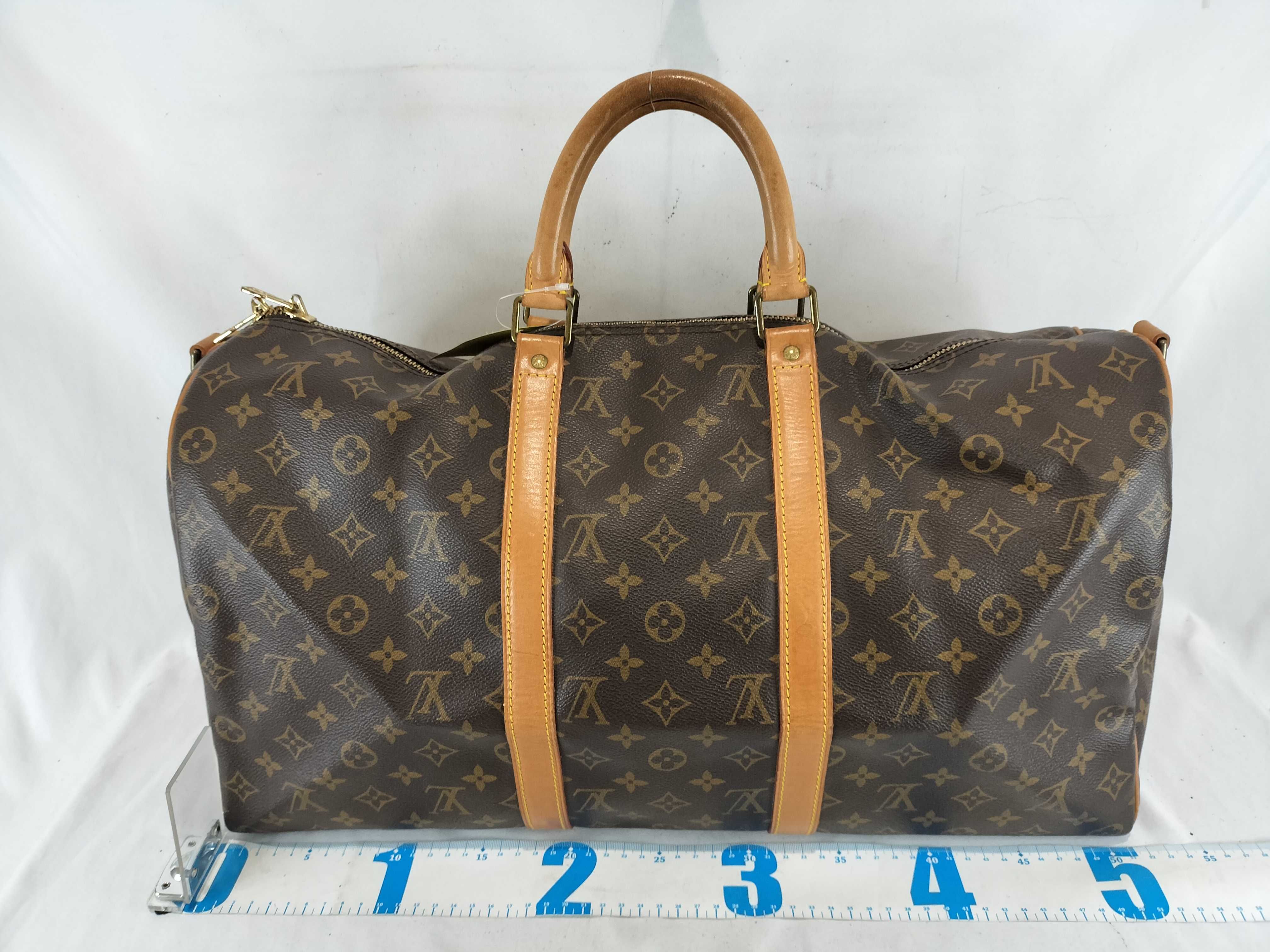 Monogram M41416 Keepall Bandoulière 50 Boston Bag — view 2