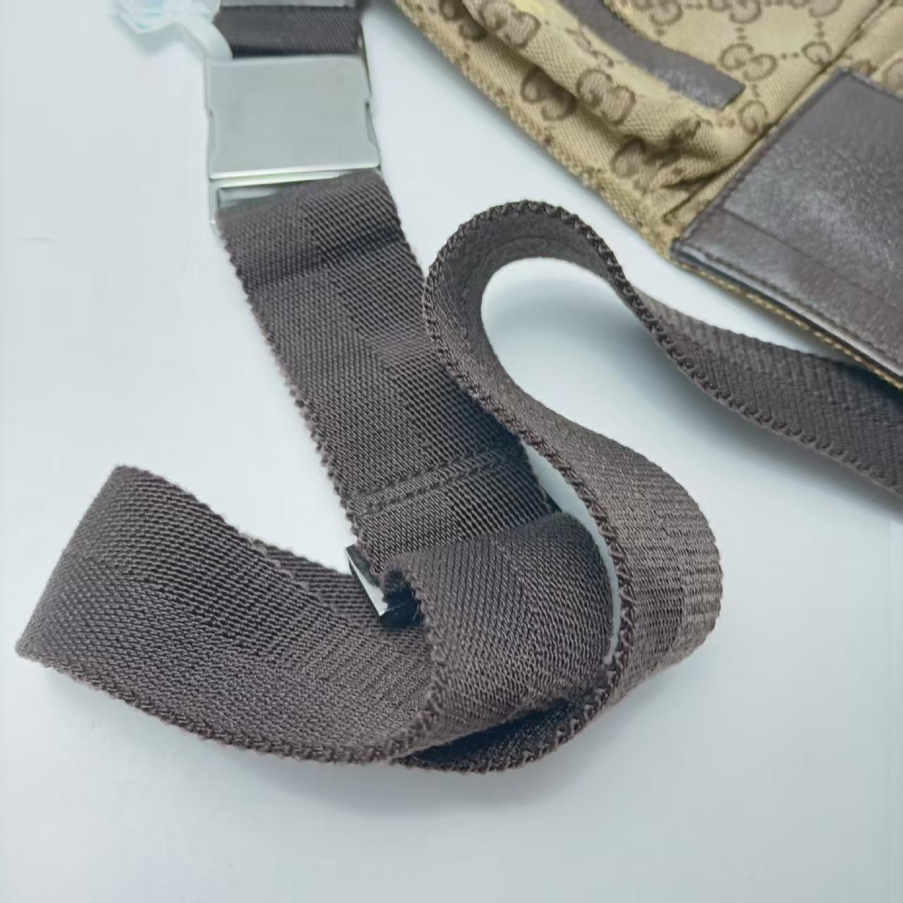other line canvas crossbody shoulder bag 28566 shoulder bag — view 3