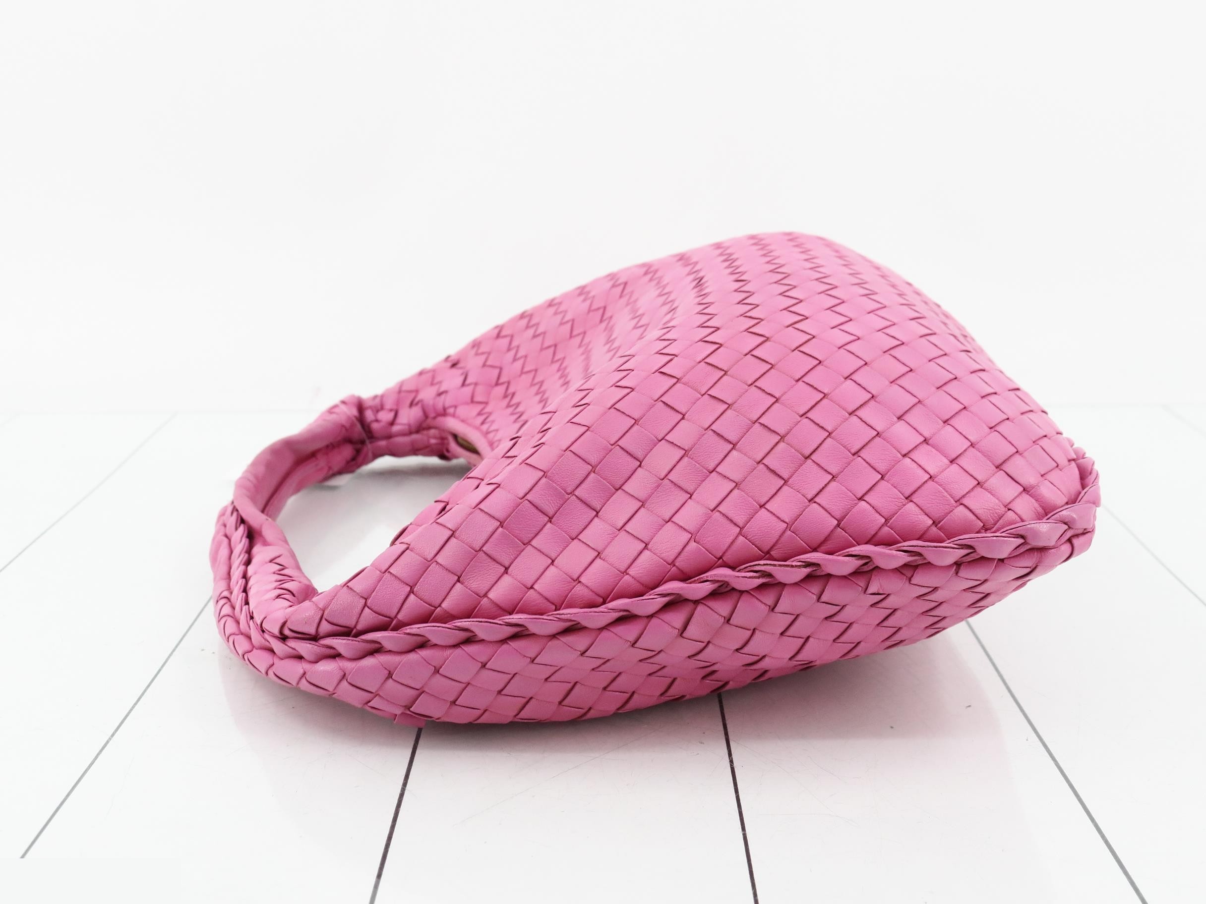 Intrecciato Hobo One-Shoulder Bag — view 4