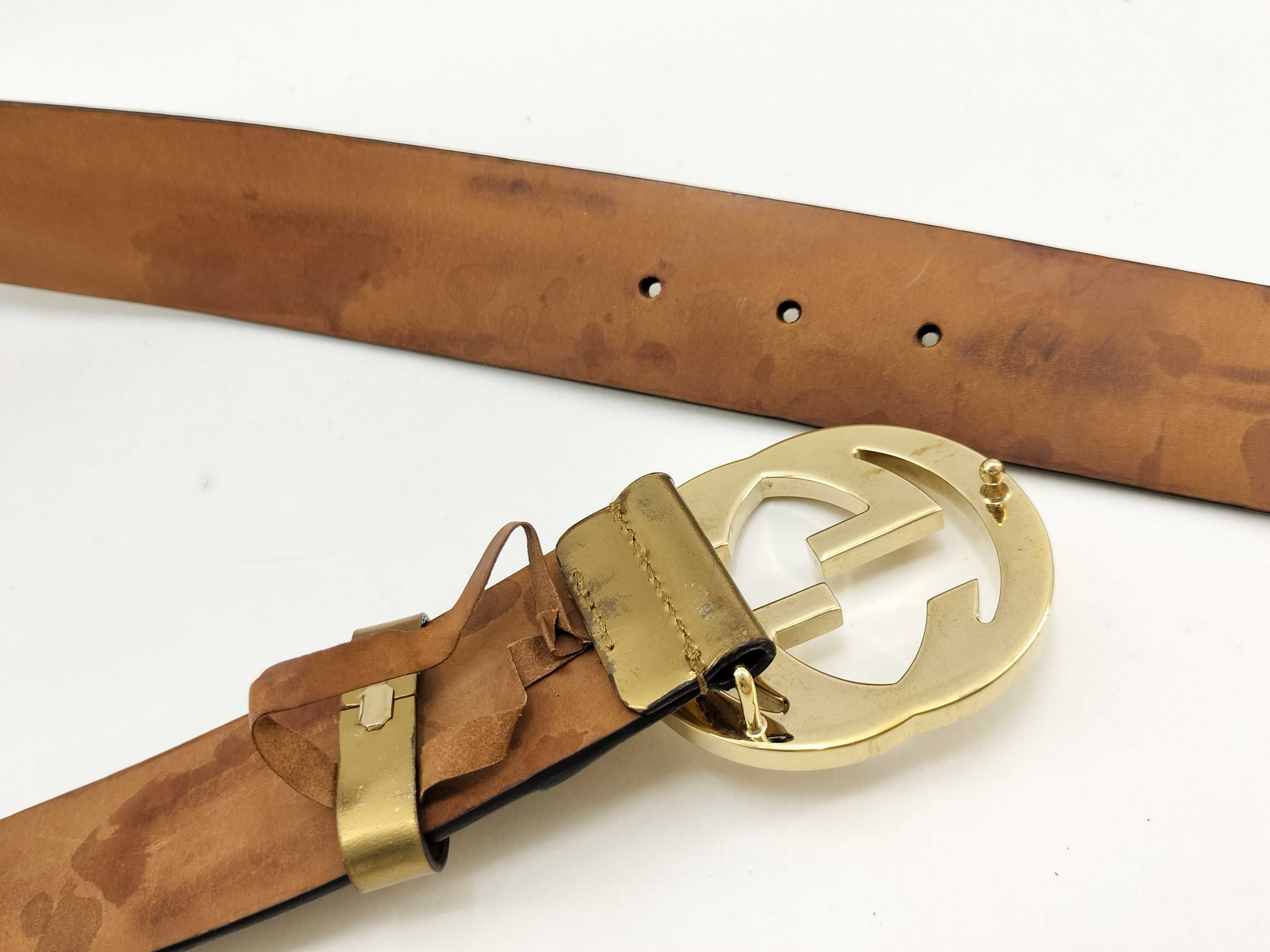 GG Supreme Interlocking G Belt 142931 80/32 Belt — view 5