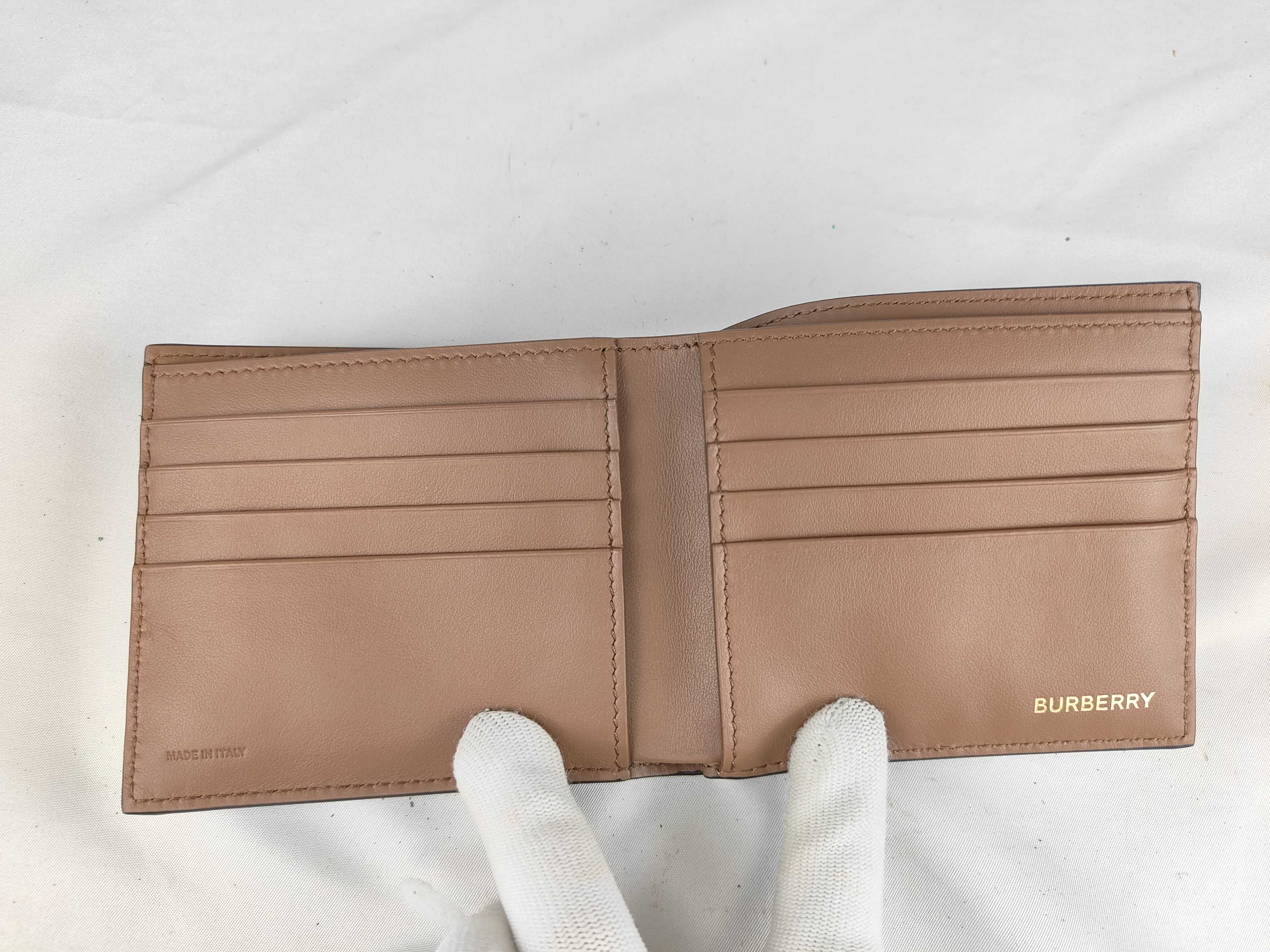 TB logo folding wallet, leather wallet — view 7