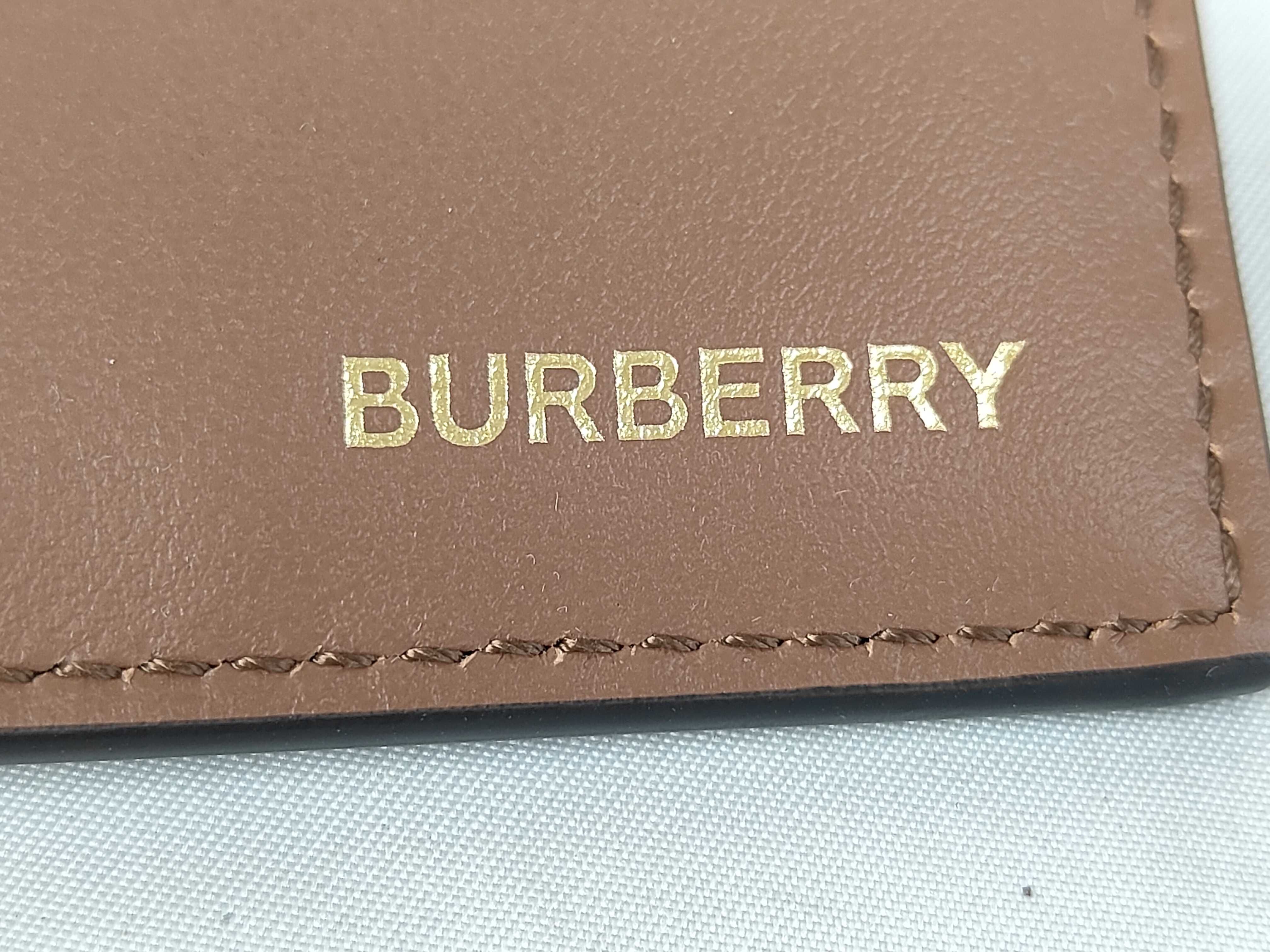 TB logo folding wallet, leather wallet — view 8