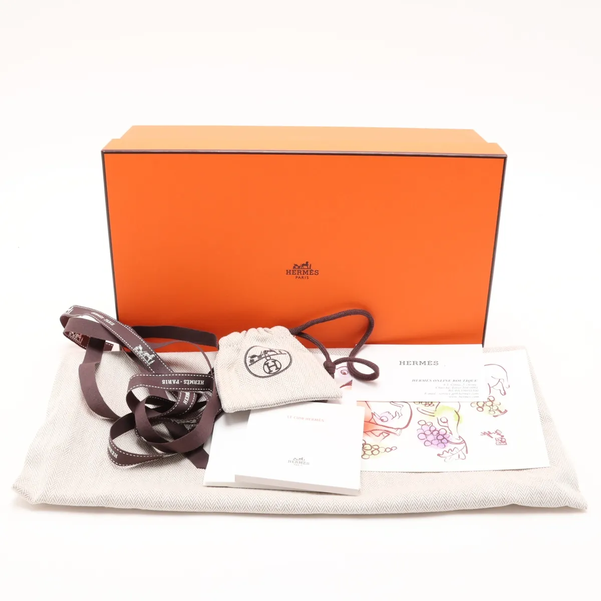 [Individually packaged] Hermes Arzan Mini, Veau Swift, Etoupe, Silver Hardware, W: 2024 — view 10
