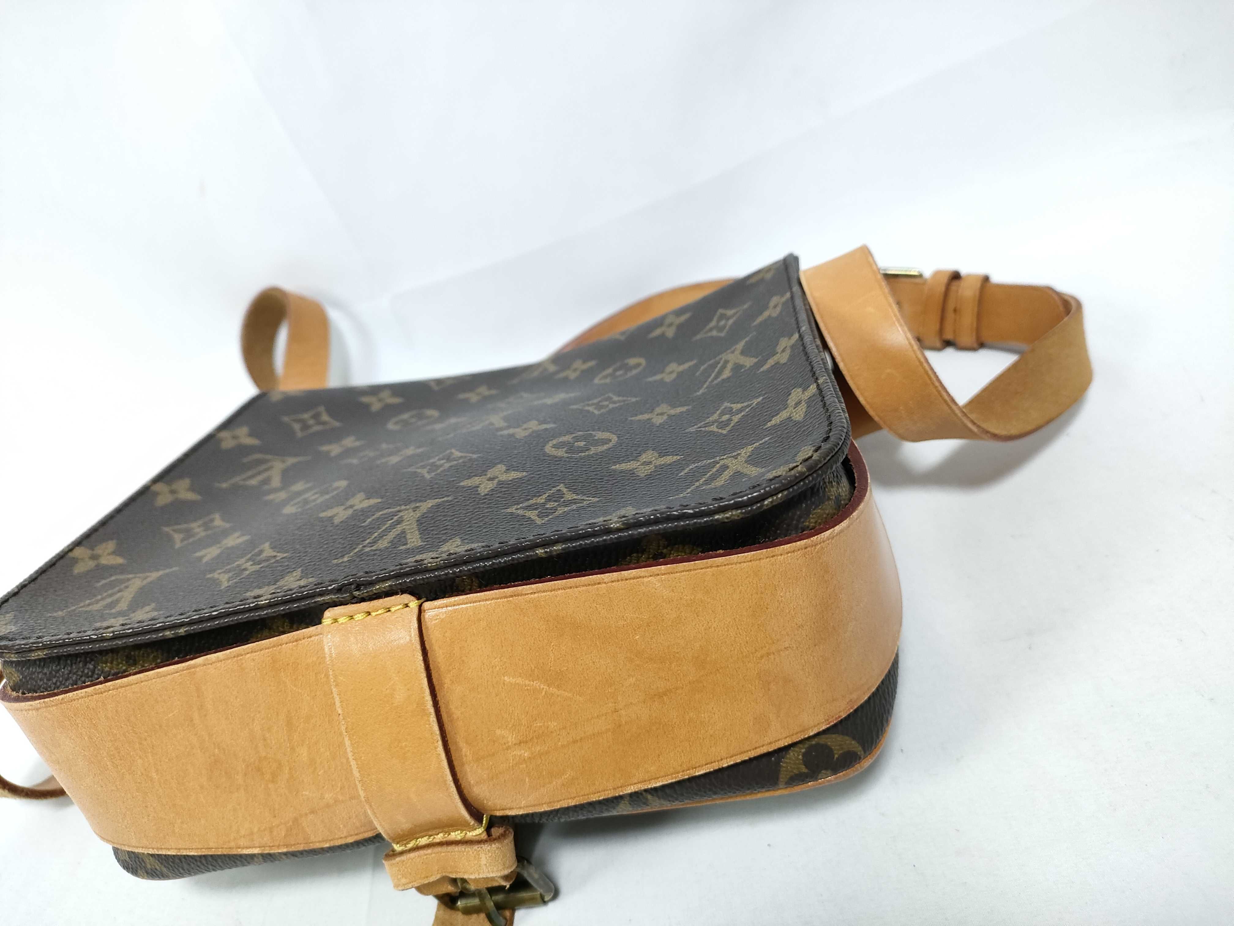 Monogram Louis Vuitton Monogram M51253 Cartouchiere MM 862 Shoulder Bag — view 4