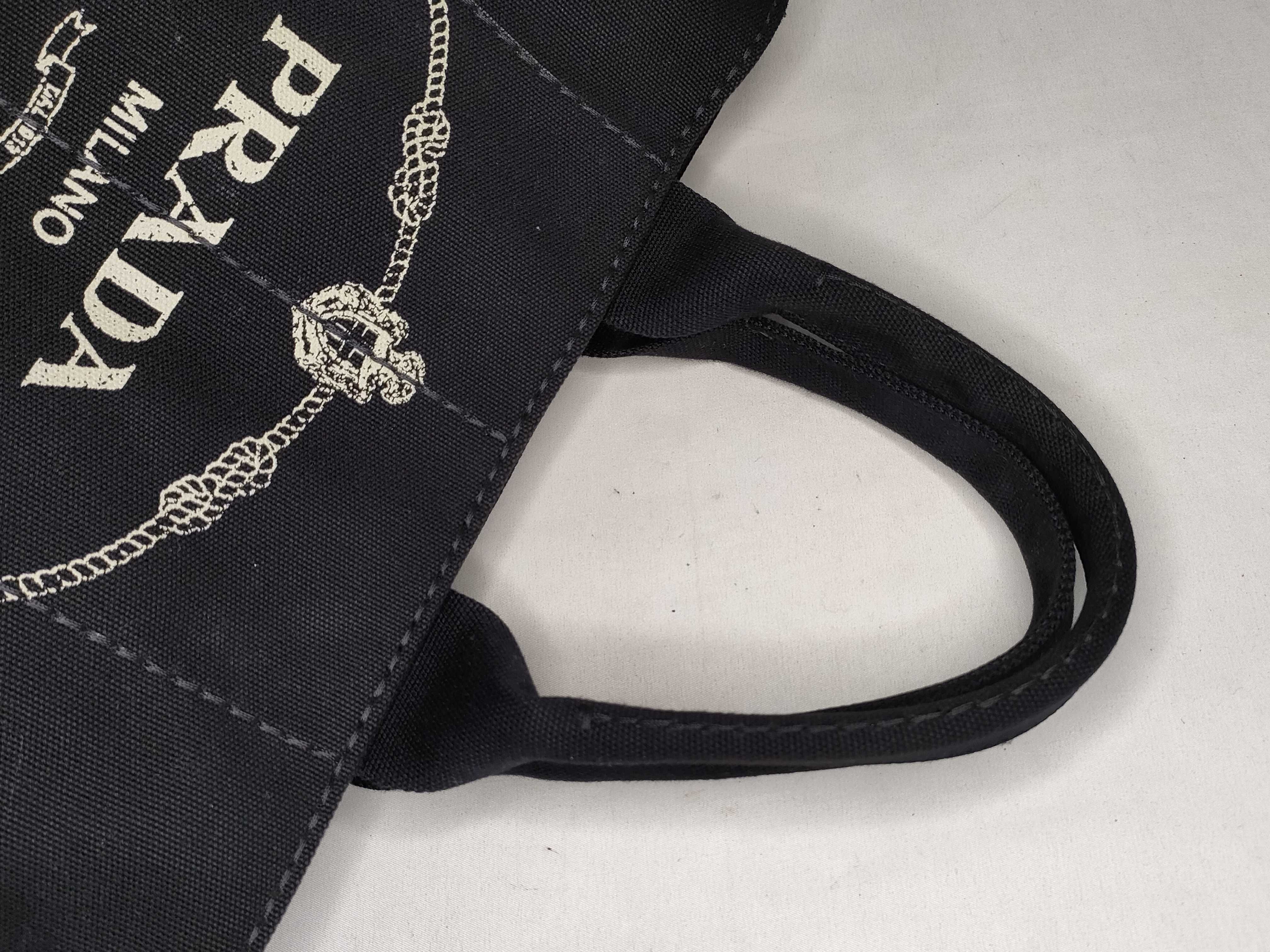 Canapa Canvas Handbag, Black — view 3
