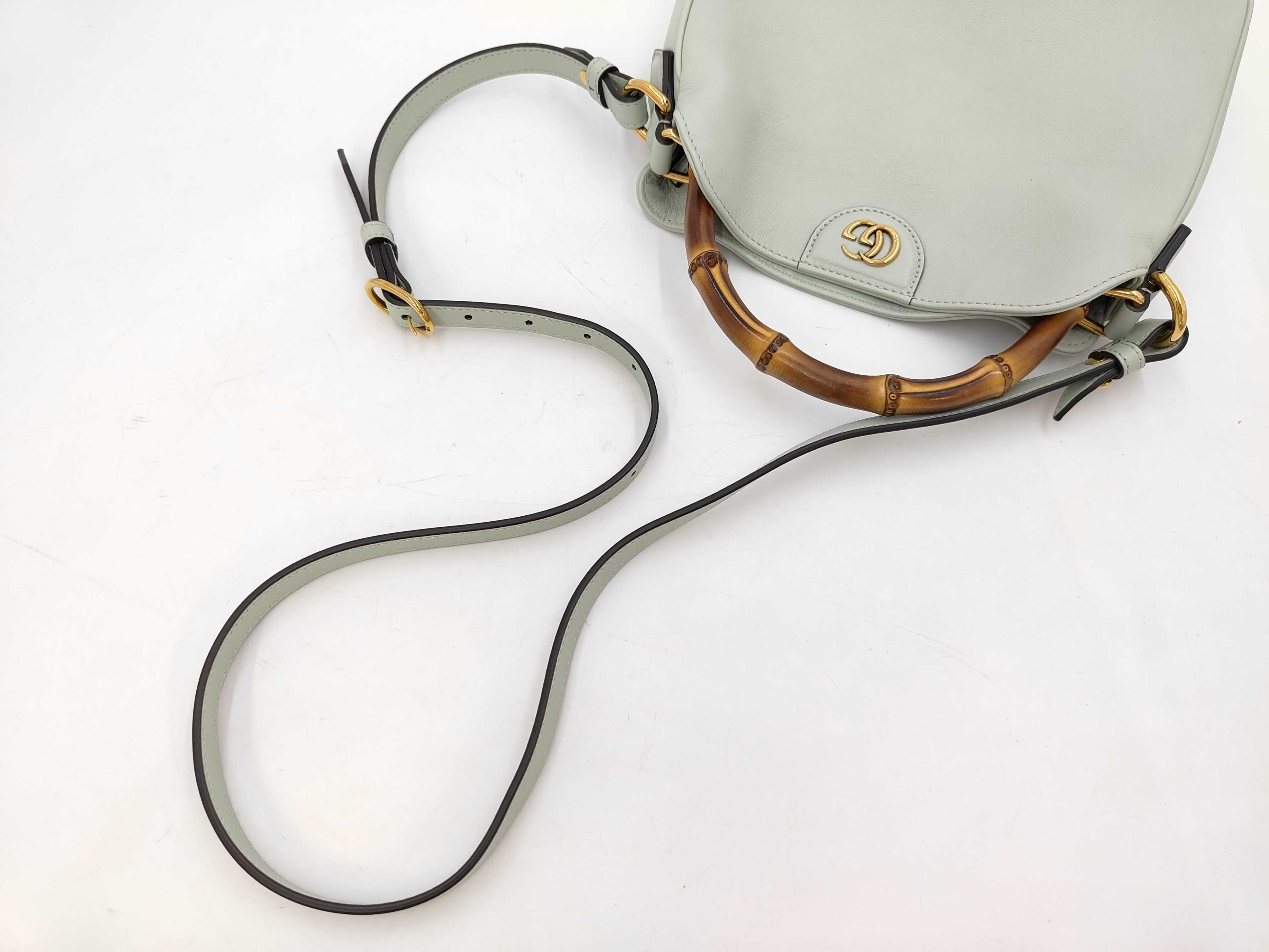 Bamboo Handbag Leather Handbag — view 5