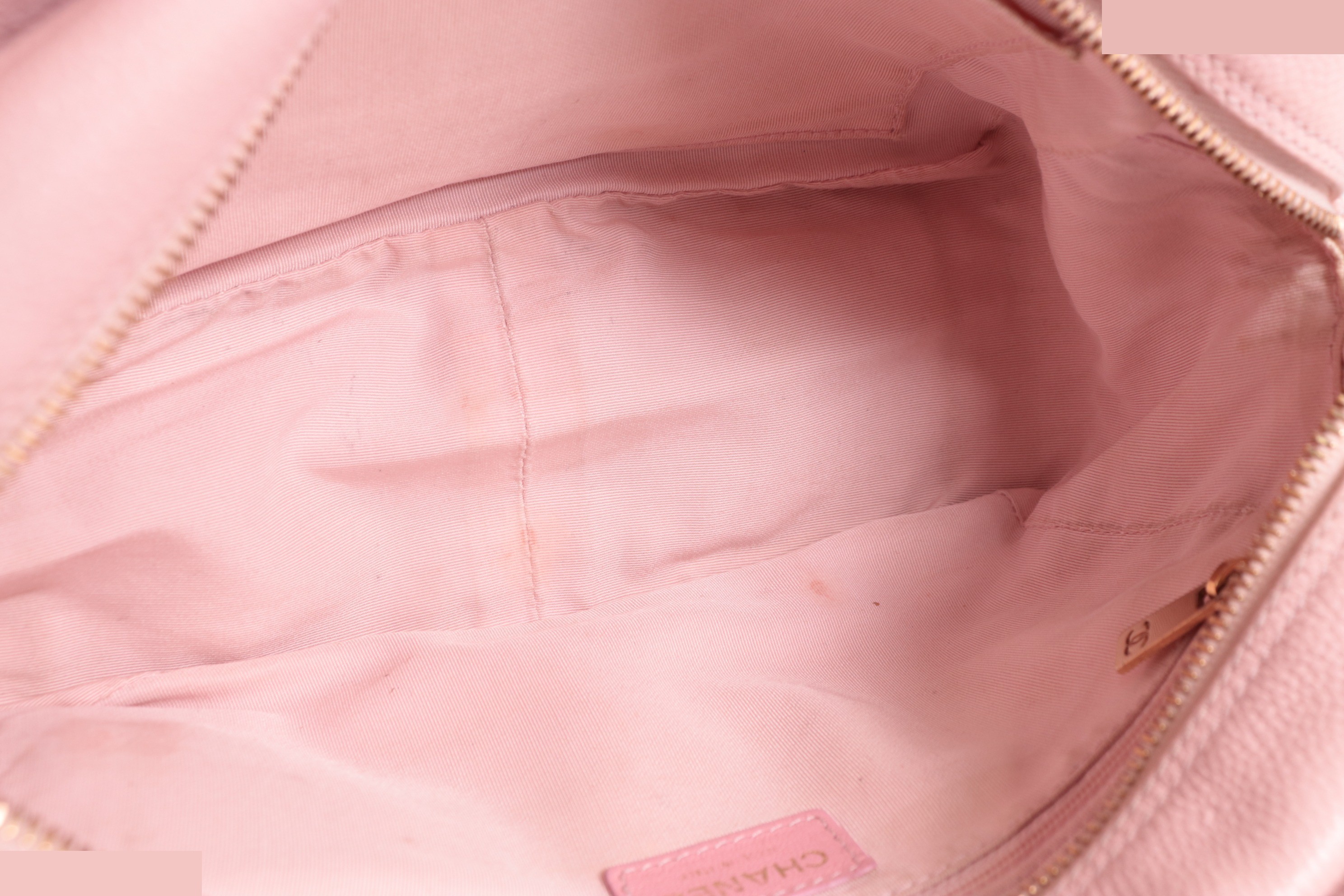 Caviar PTT Chain Tote, Pink, No. 7 — view 9