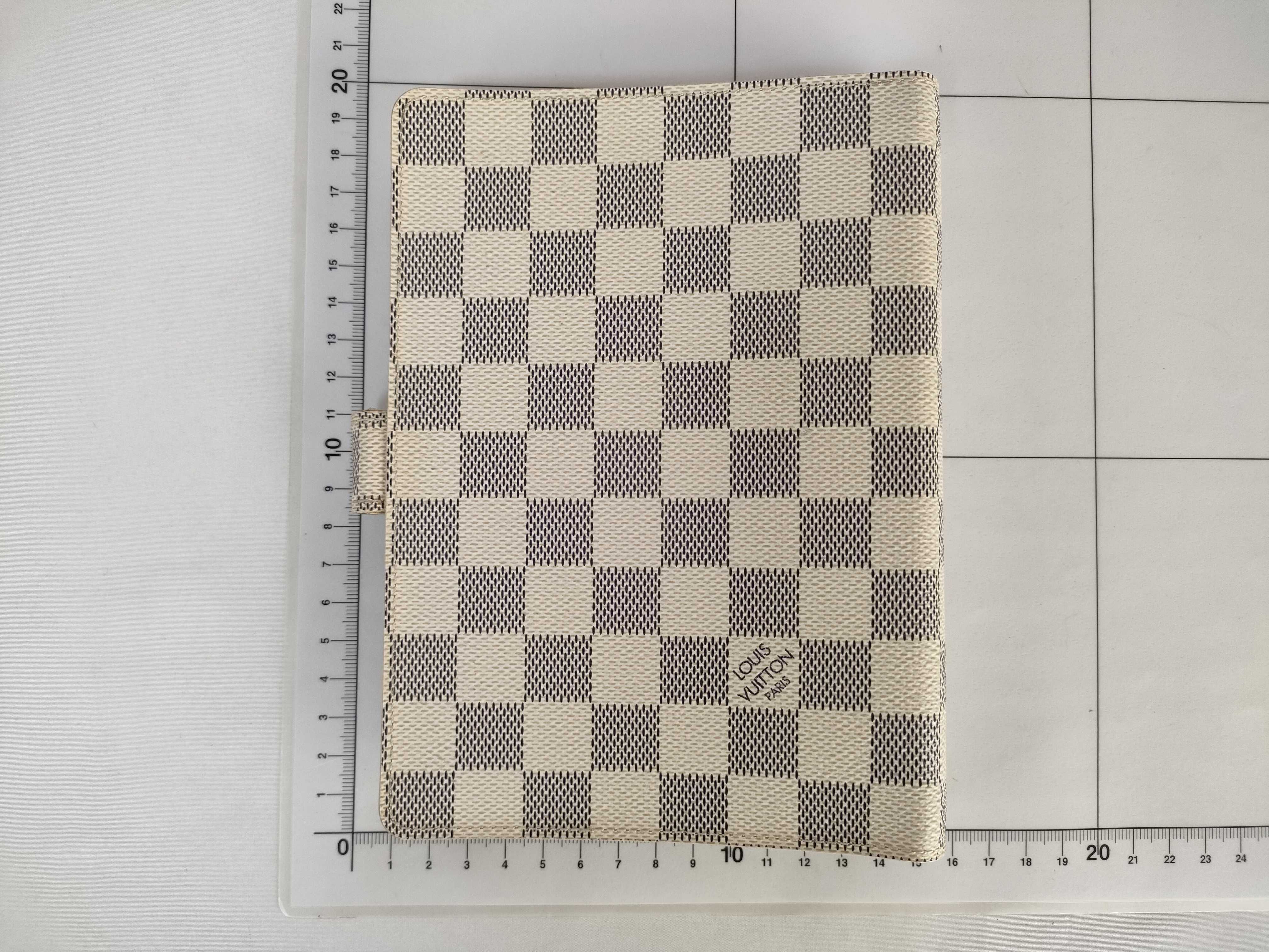 Damier Azur R20707 Agenda PM Notebook Cover — view 2