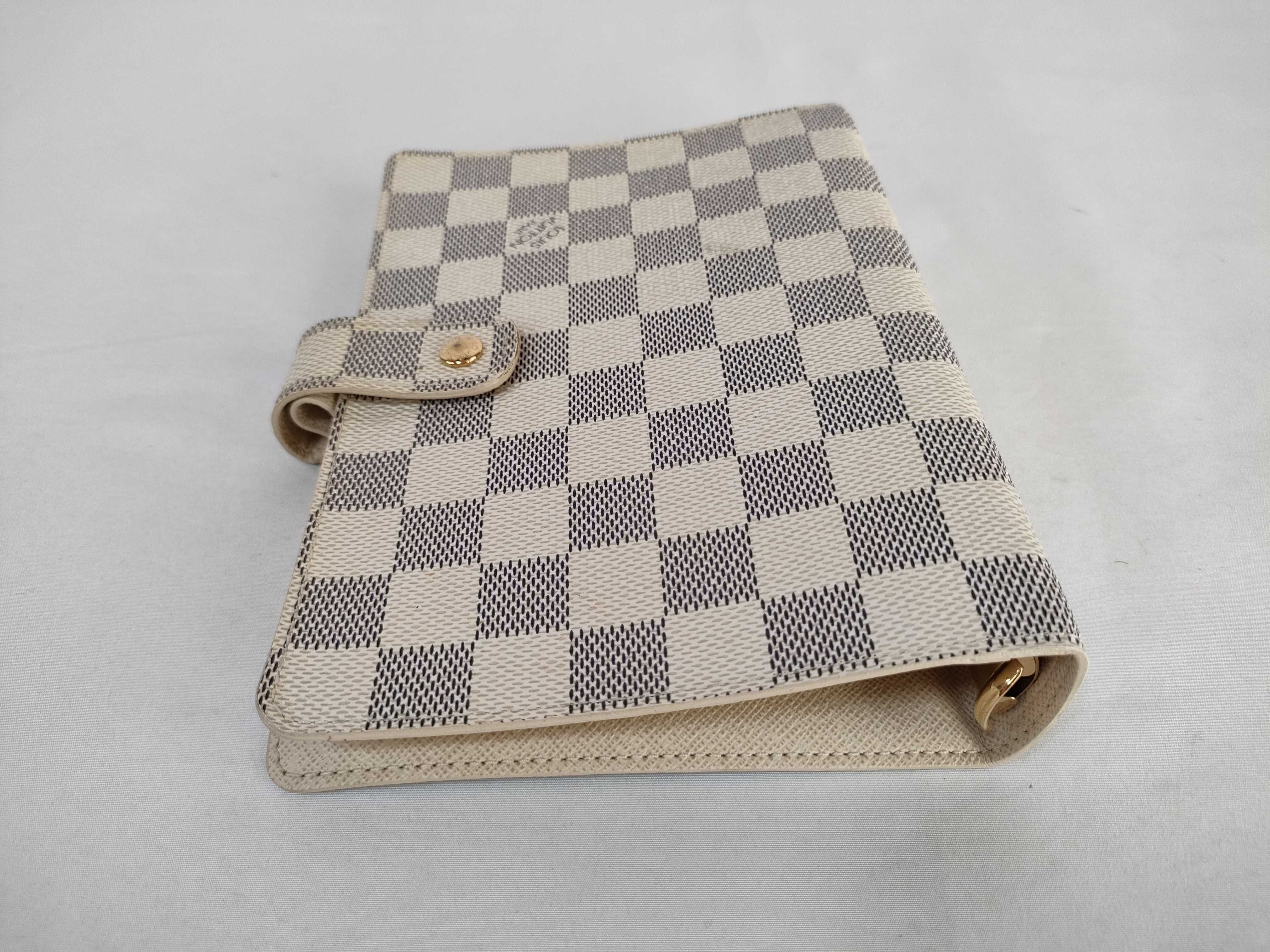Damier Azur R20707 Agenda PM Notebook Cover — view 6