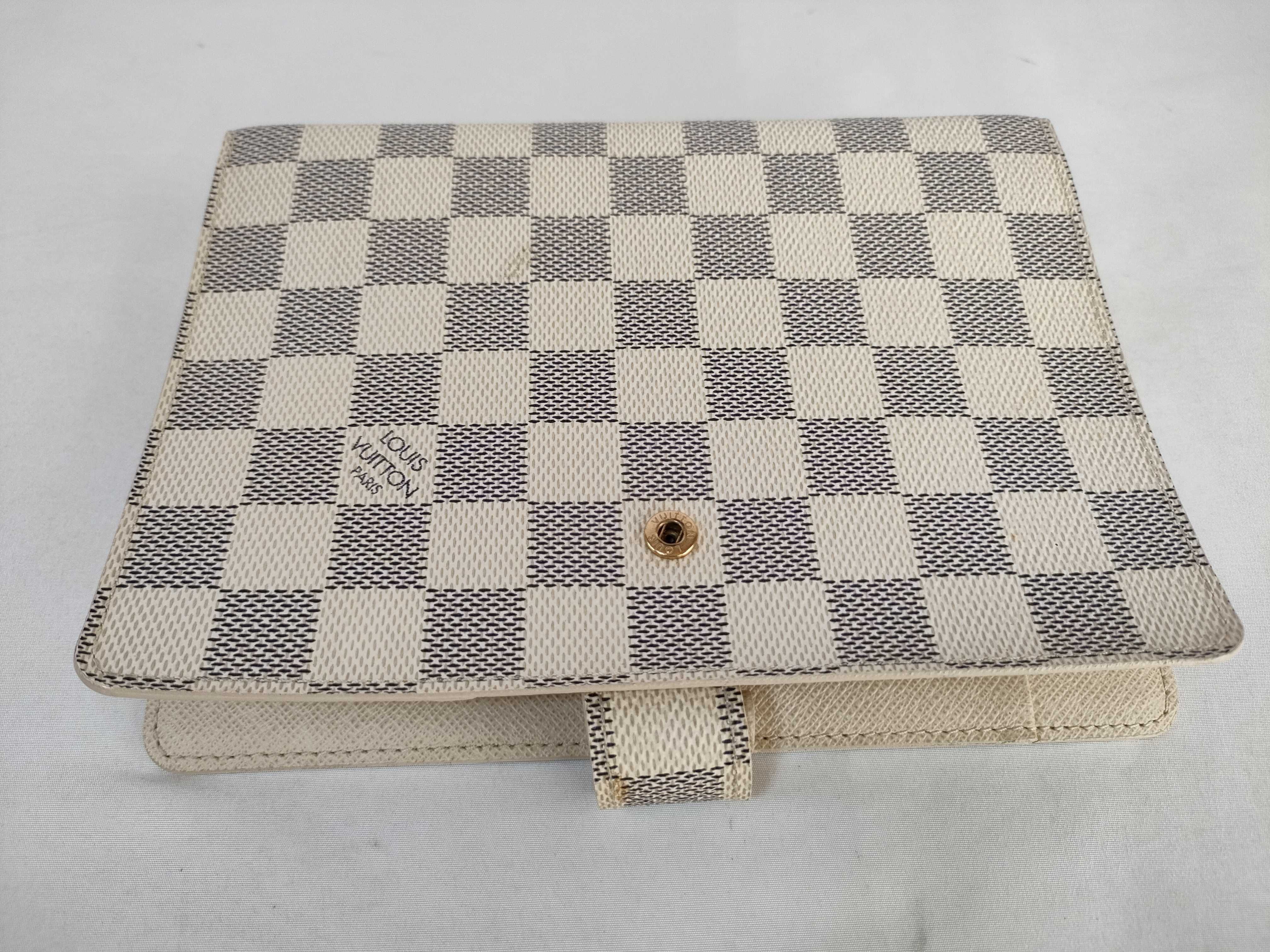 Damier Azur R20707 Agenda PM Notebook Cover — view 7