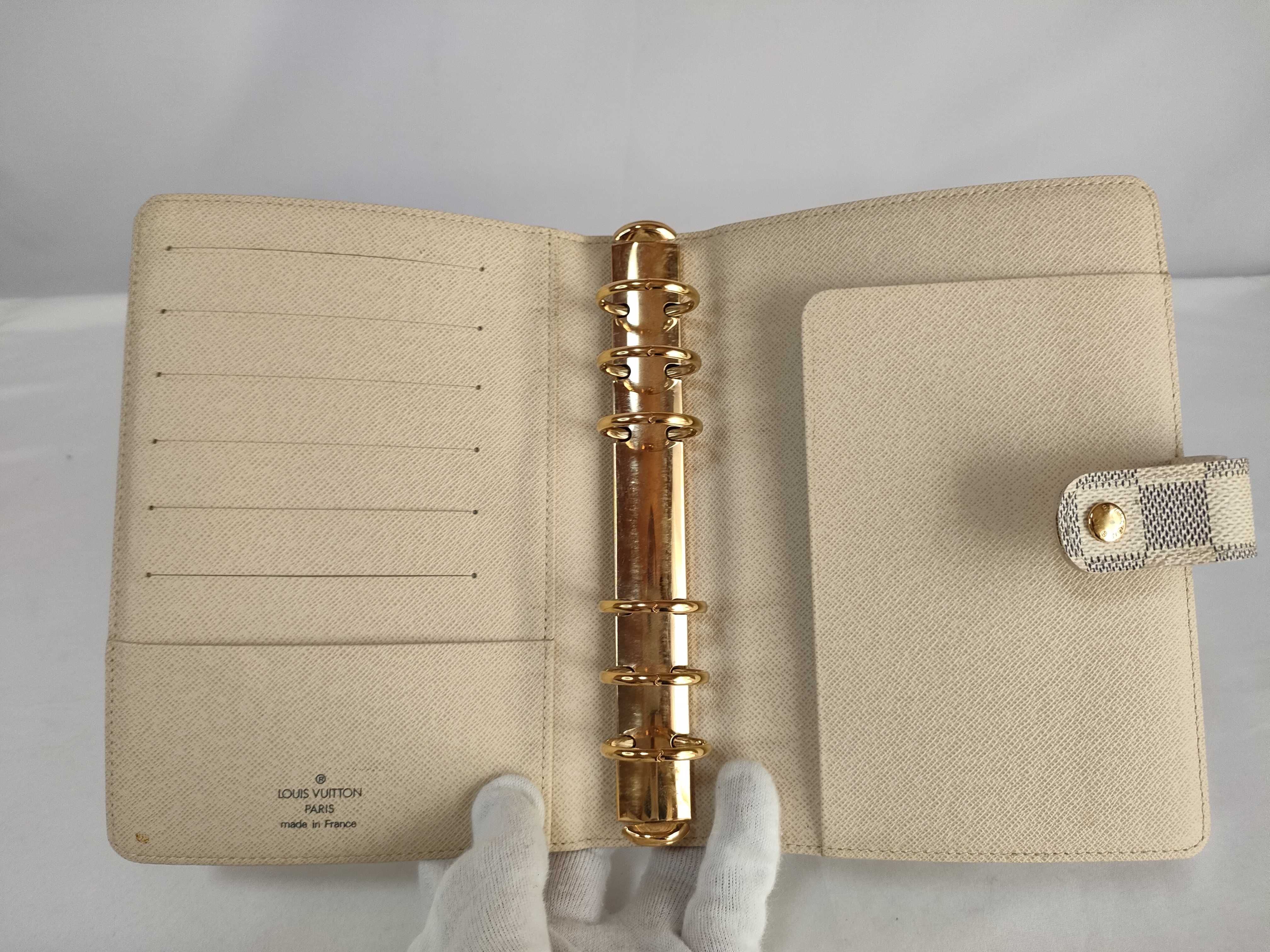 Damier Azur R20707 Agenda PM Notebook Cover — view 9