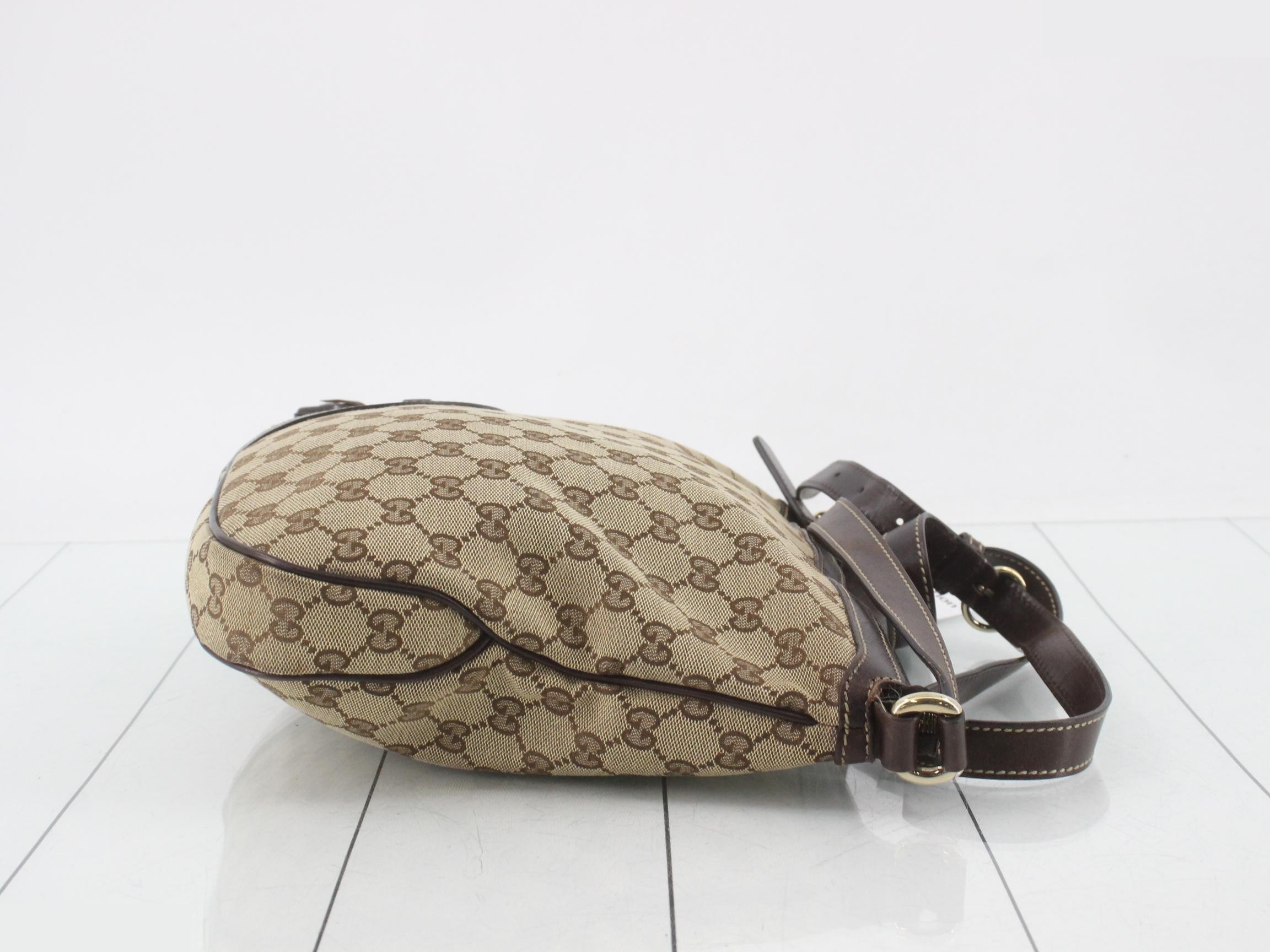 GG Canvas Sherry Line Horsebit Shoulder Bag — view 3