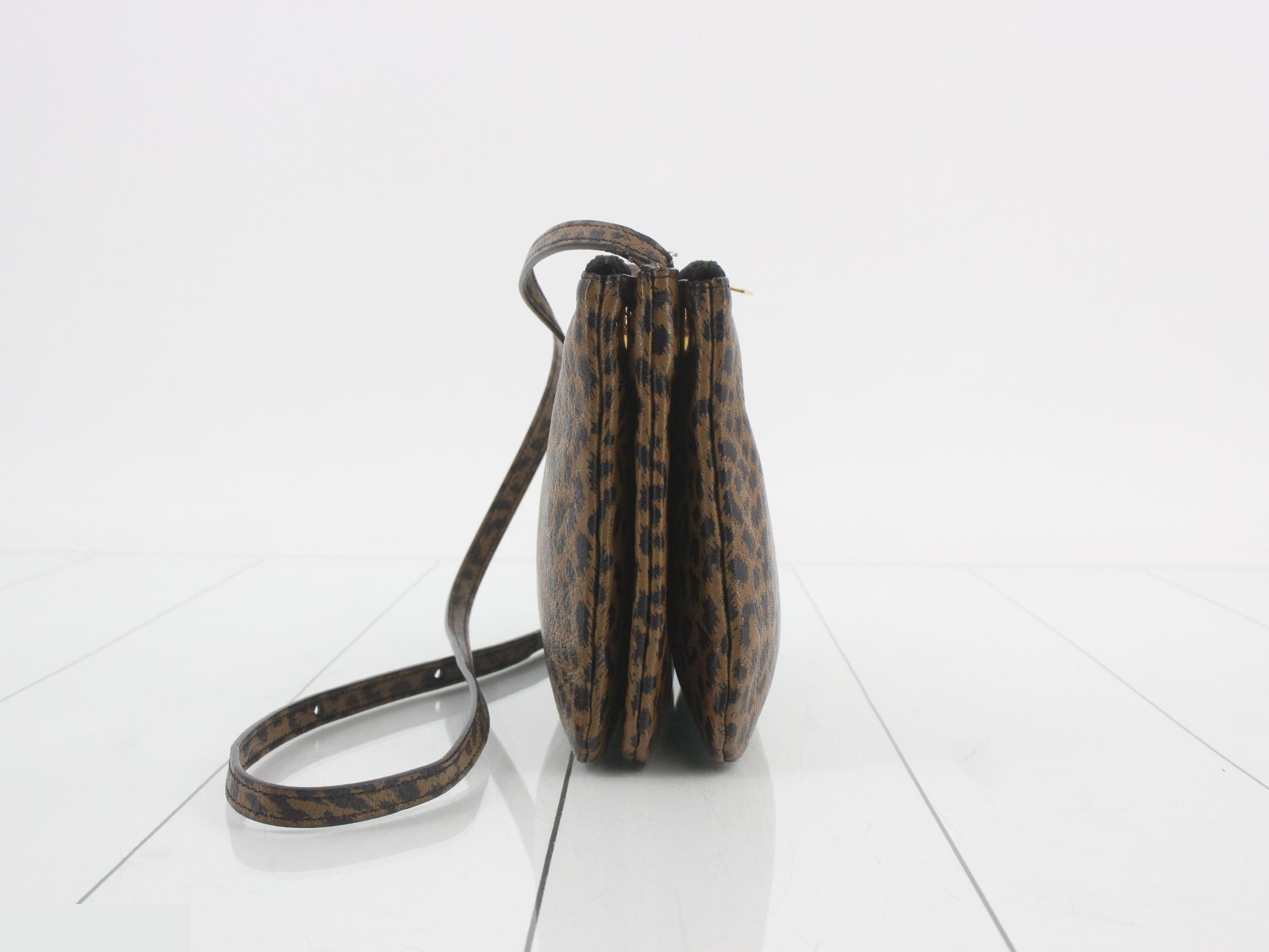 Trio Leopard Shoulder Bag — view 3