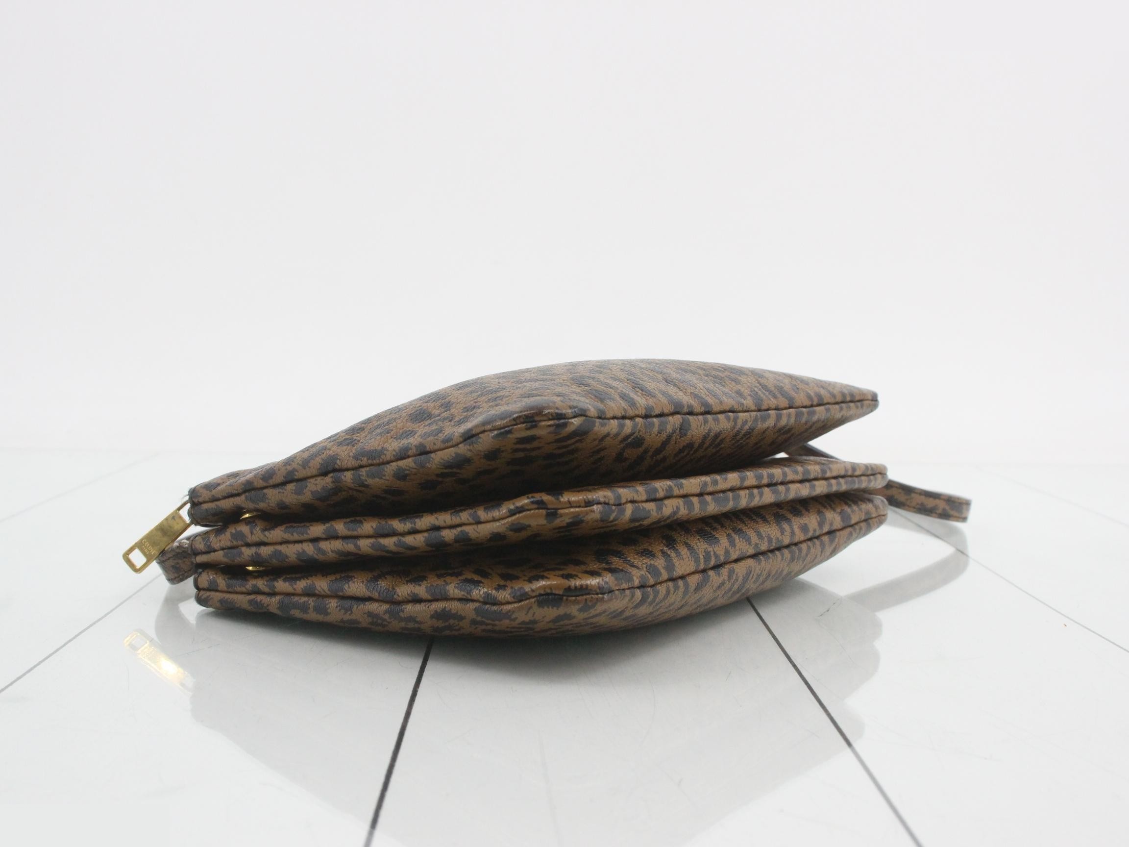 Trio Leopard Shoulder Bag — view 5