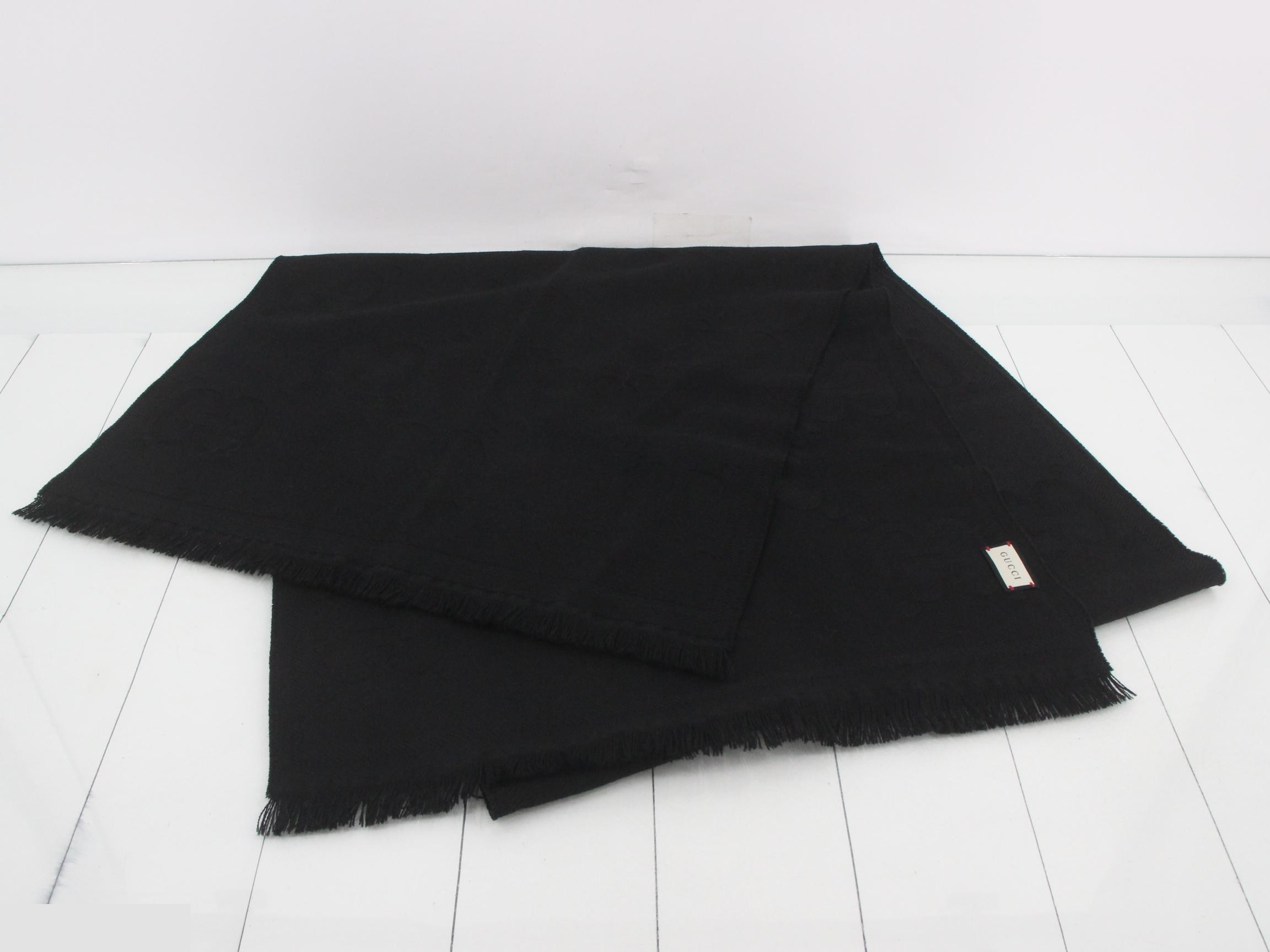 GG large stole with tags — view 2