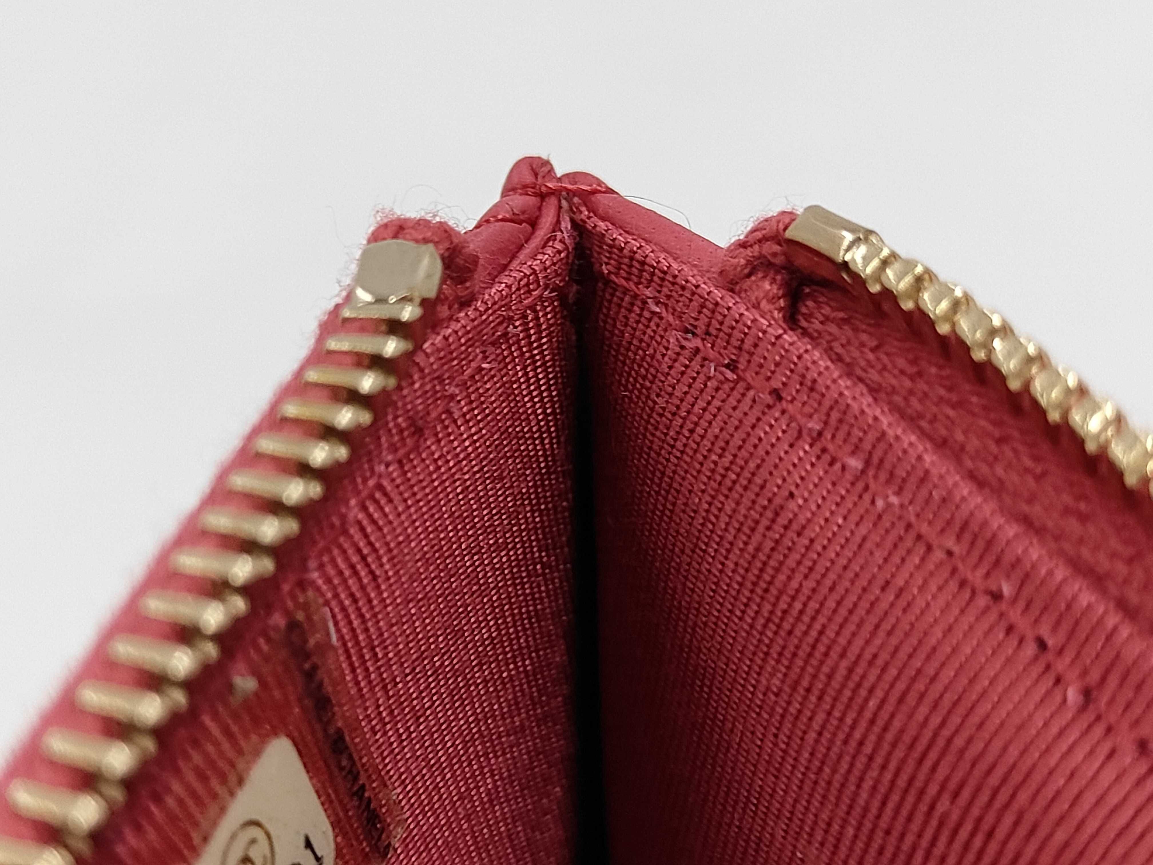 pink lambskin Matelassé wallet (serial number 26) — view 8