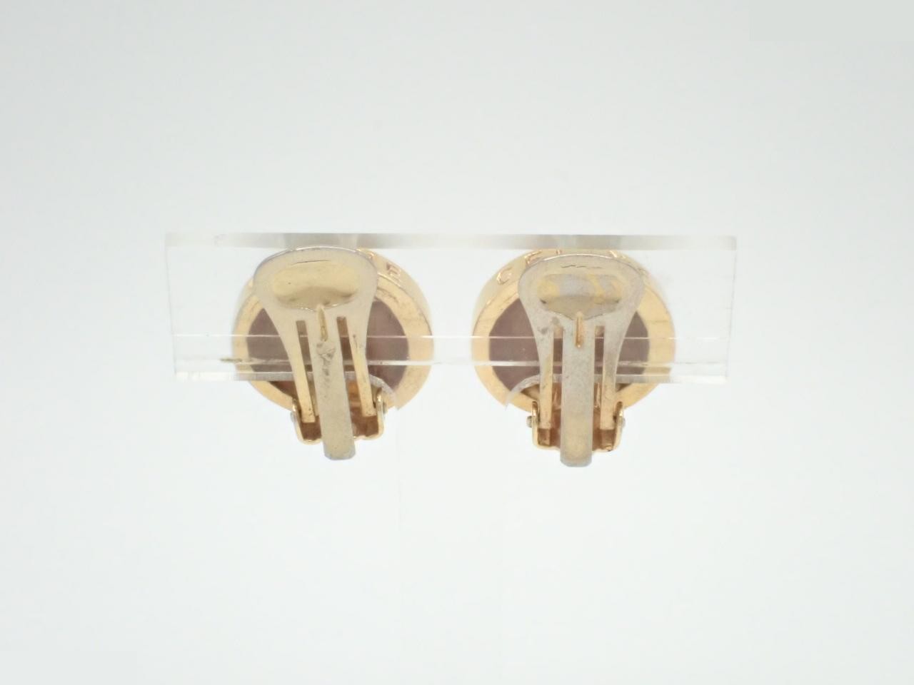 Other lines: Precious metal earrings, round, gold. — view 2