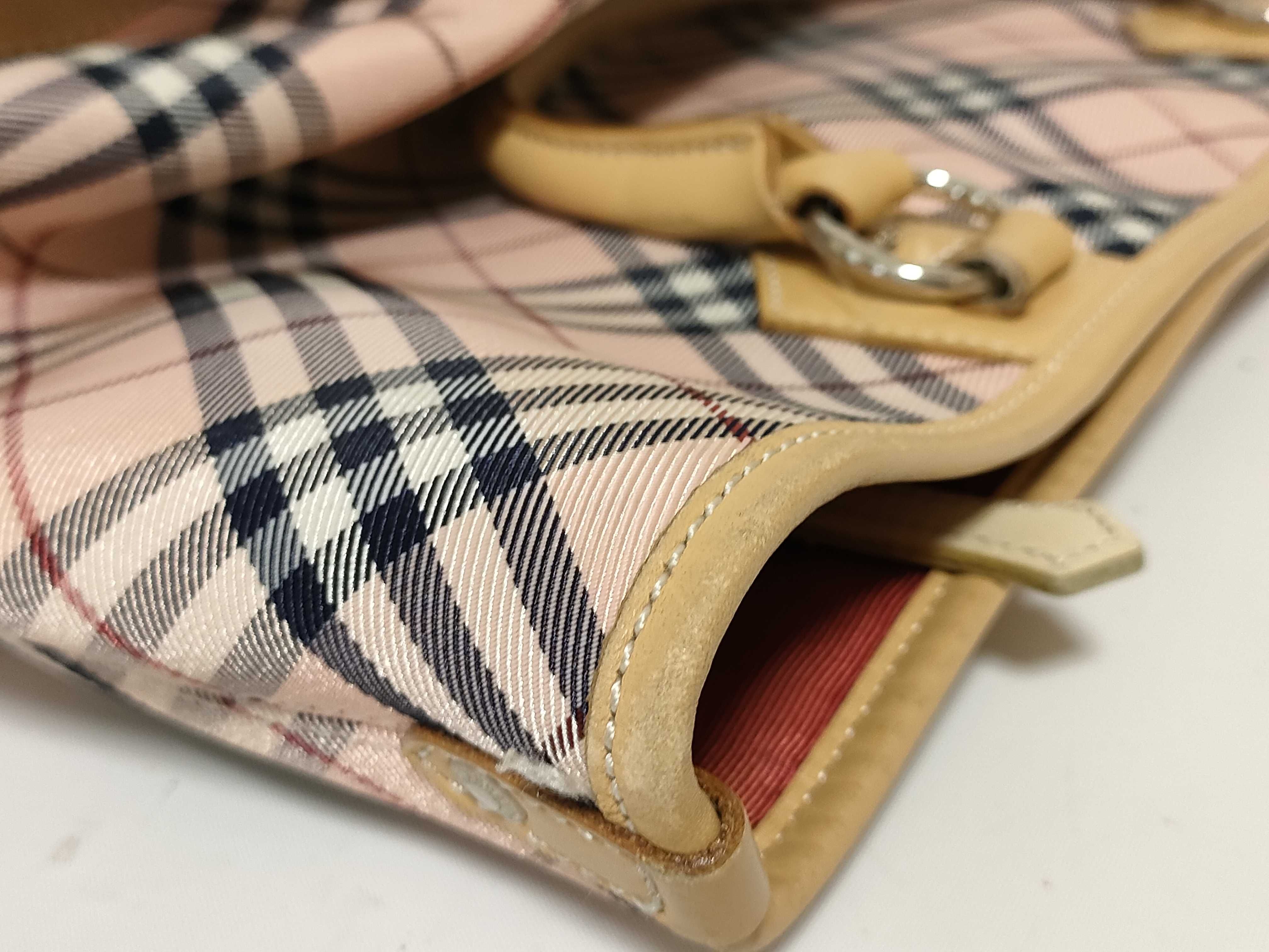 Blue Label Burberry Tote Bag Pink Tote Bag — view 14