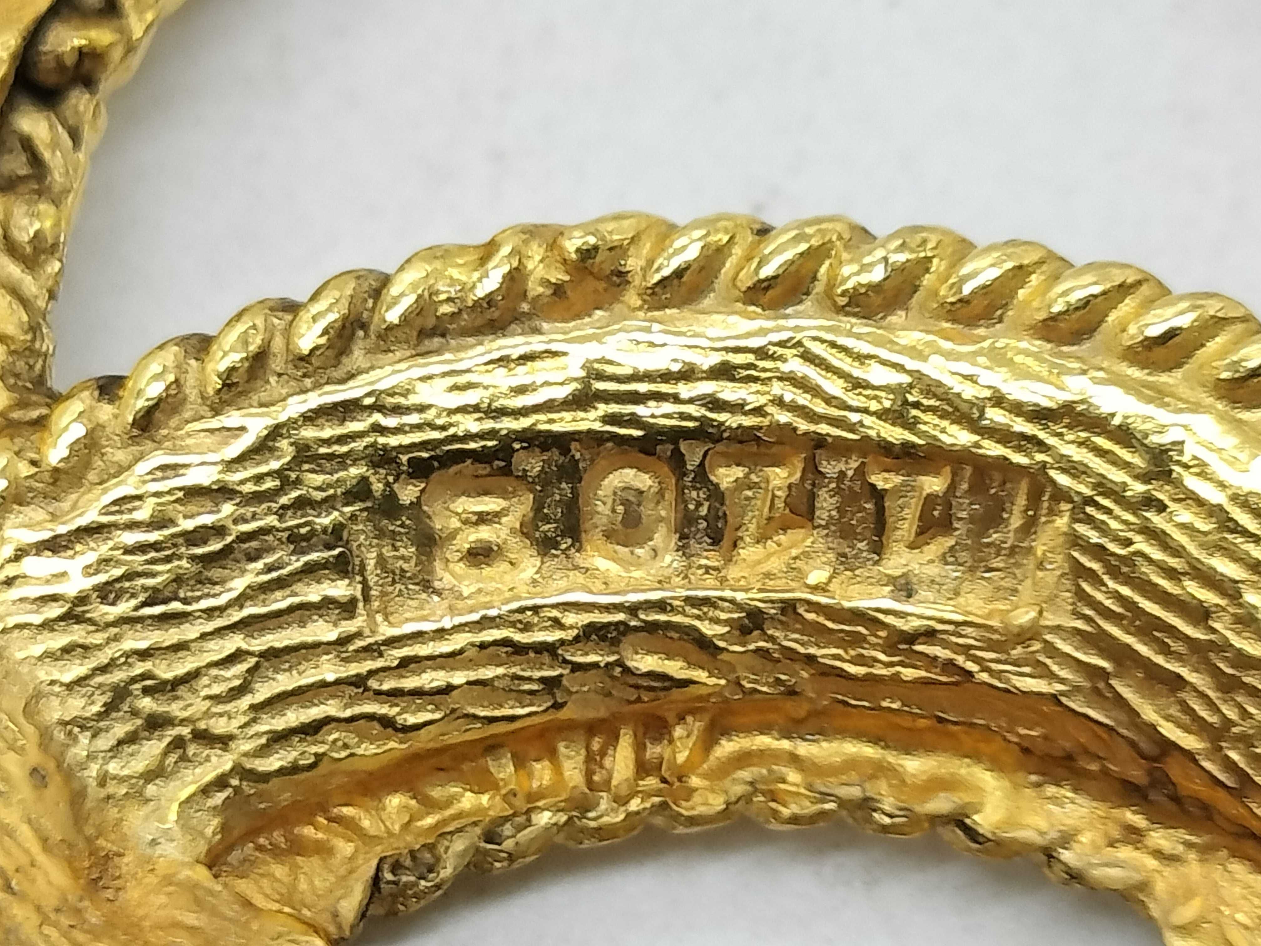 brooch 1108 Coco Mark Gold, no year stamped. — view 6