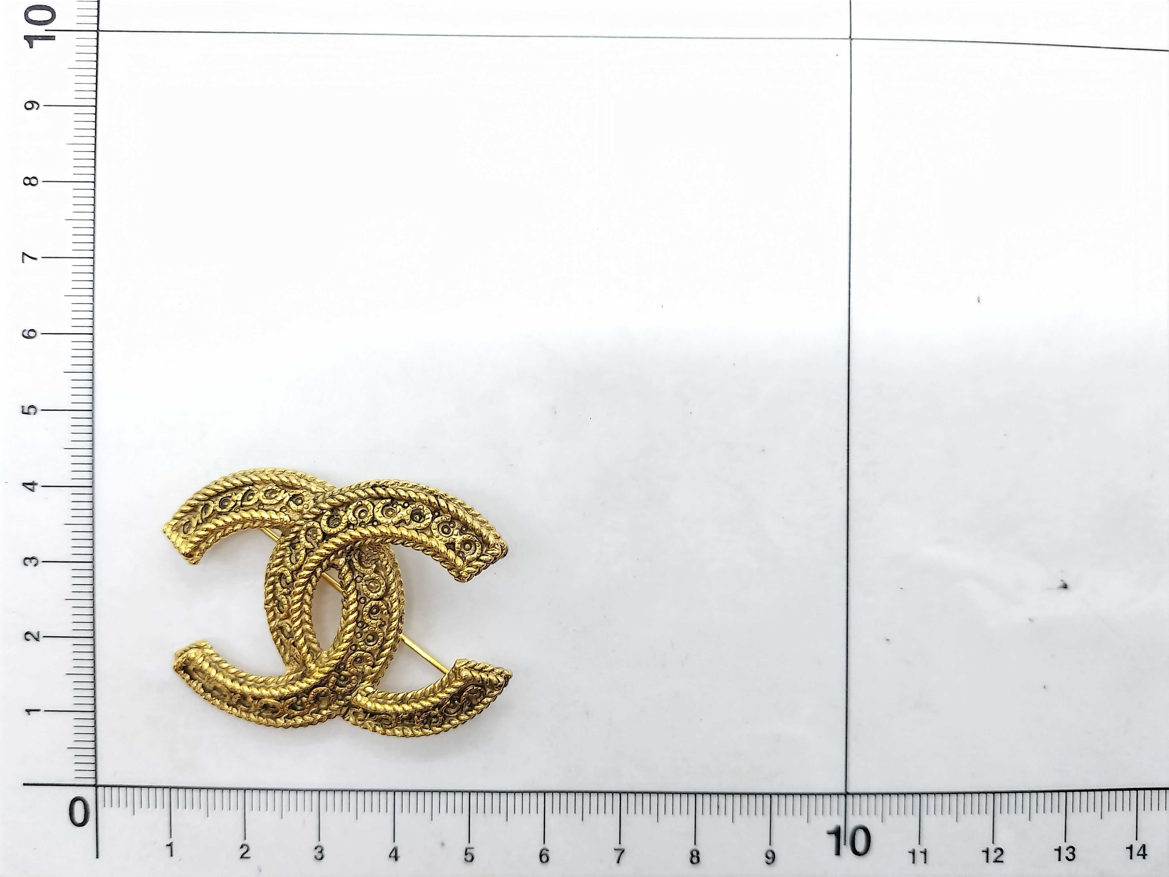brooch 1108 Coco Mark Gold, no year stamped. — view 7