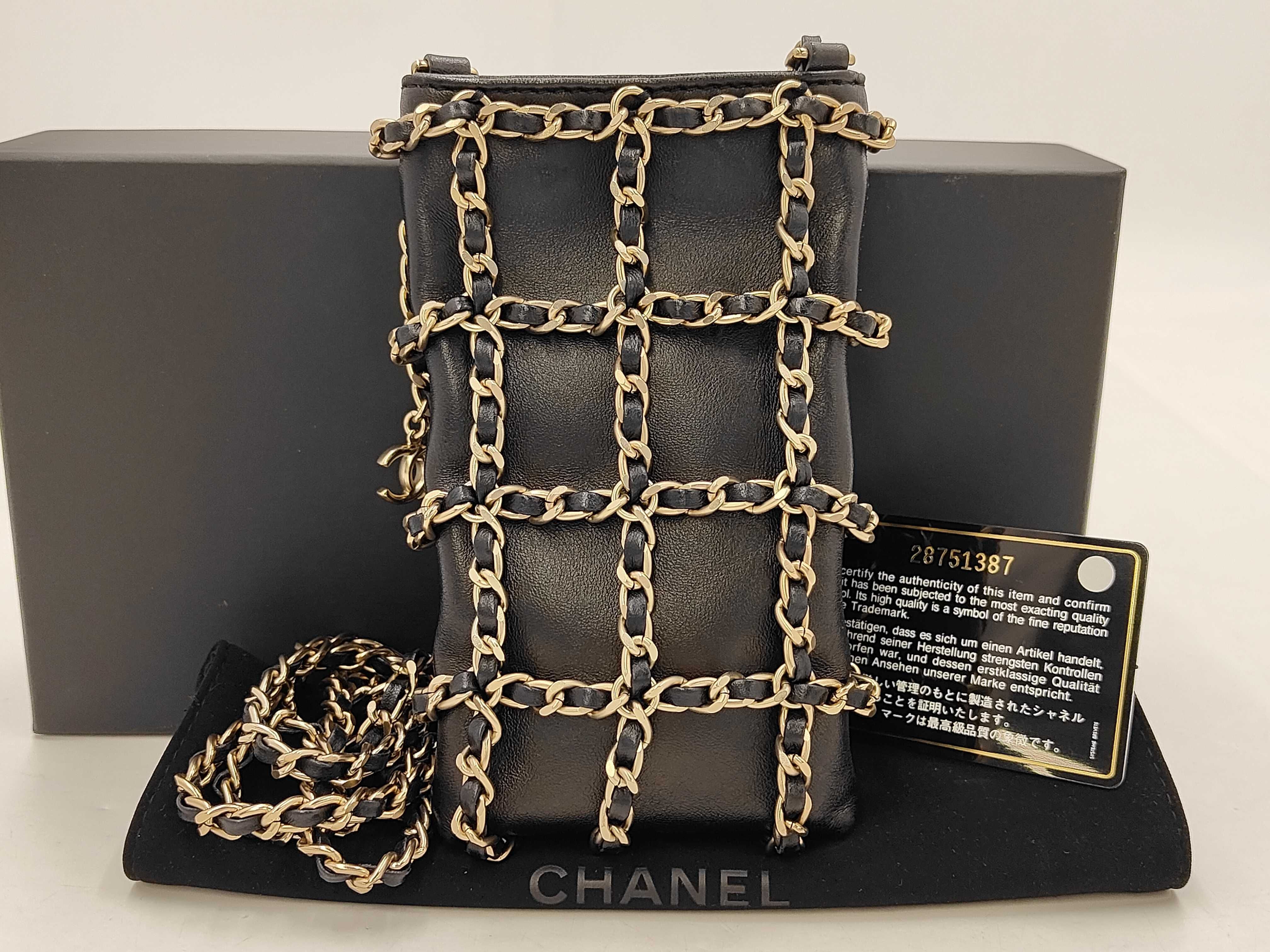 Chain Around Mini Shoulder Bag with Accessories (Recent Model)