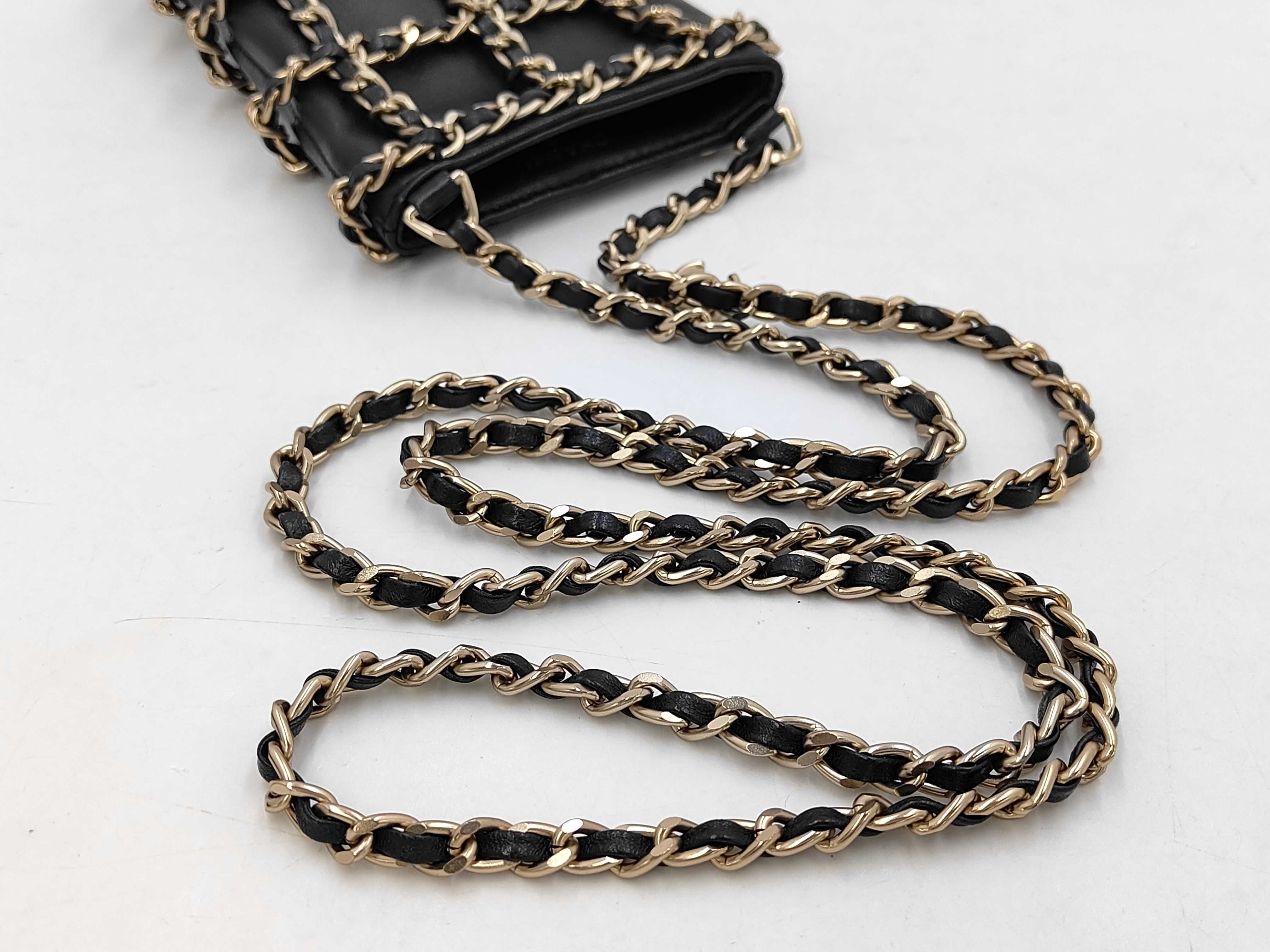 Chain Around Mini Shoulder Bag with Accessories (Recent Model) — view 3