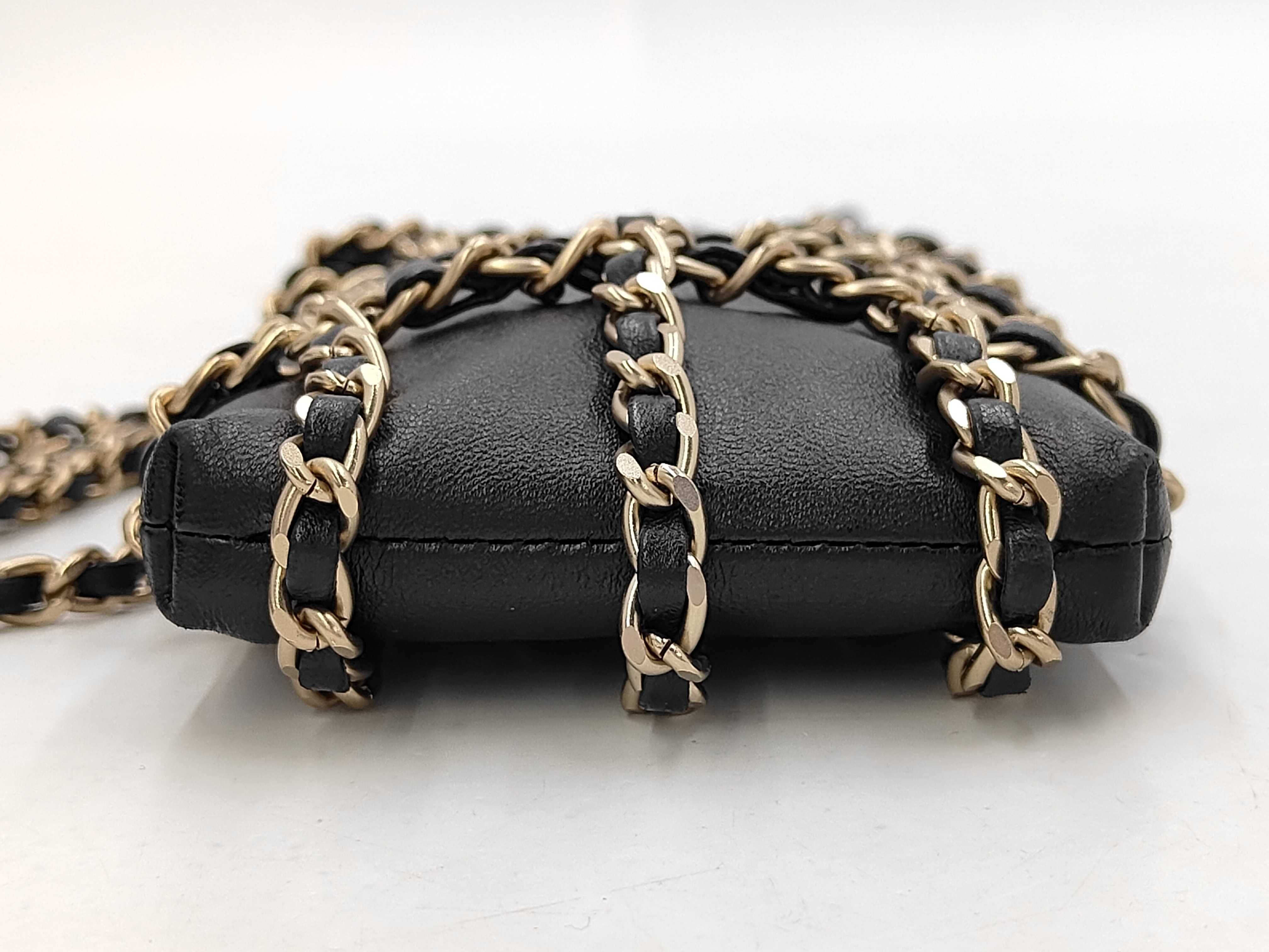Chain Around Mini Shoulder Bag with Accessories (Recent Model) — view 7
