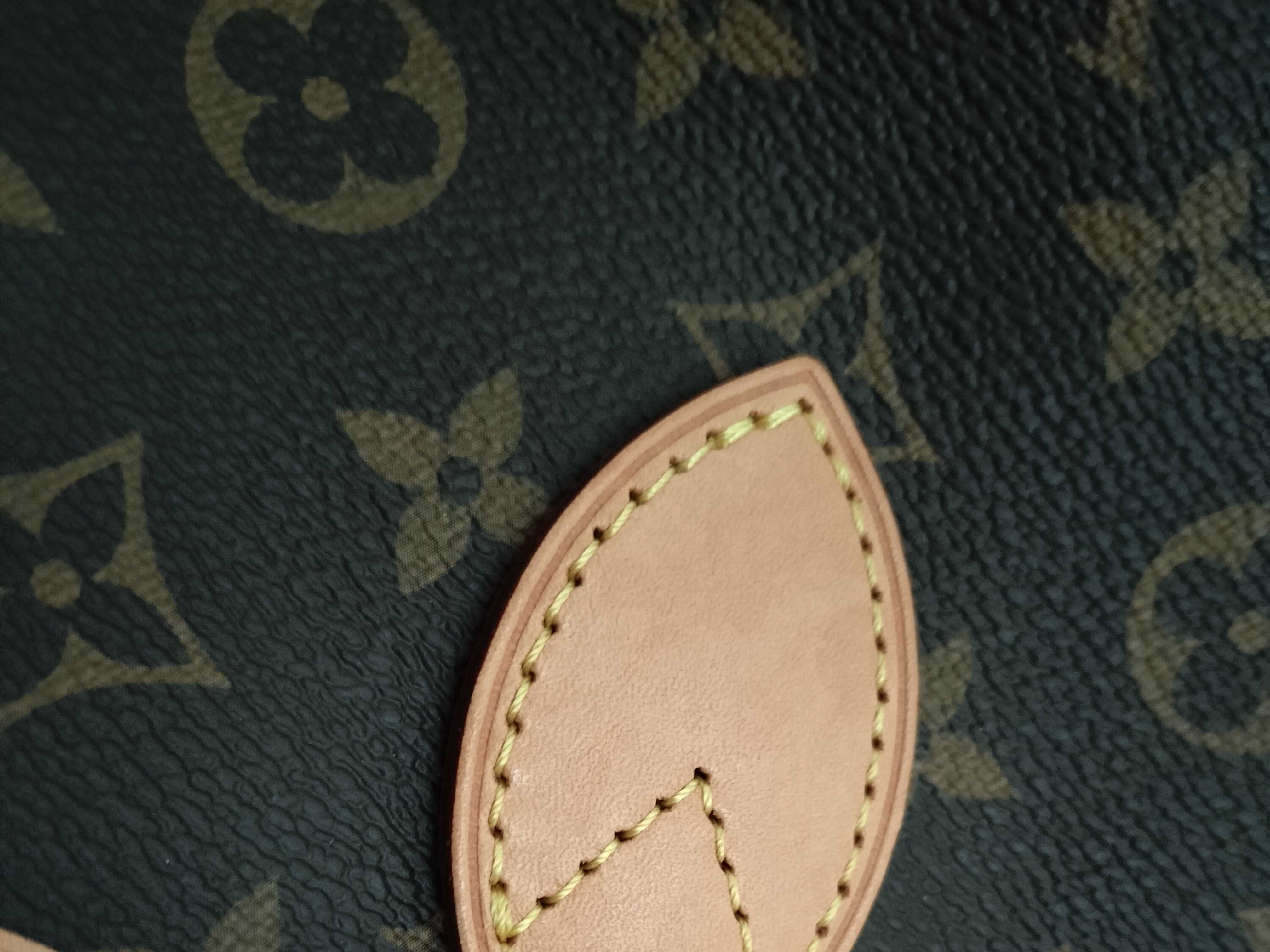 Monogram Louis Vuitton M41245 IC chip Monogram Neverfull PM Pivoine Tote Bag with Pouch Tote Bag — view 13