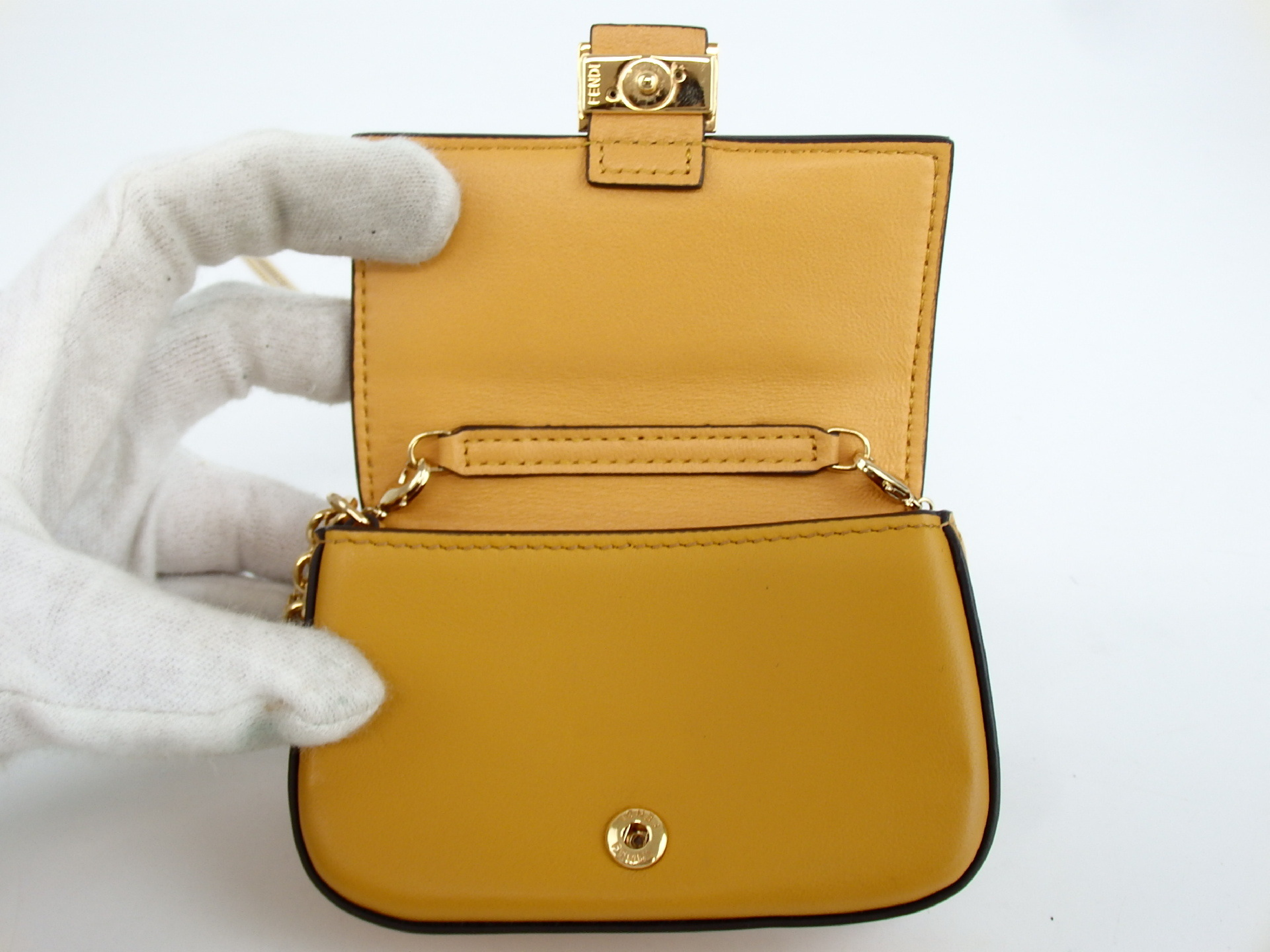 Nano Bucket Chain Shoulder Bag — view 9