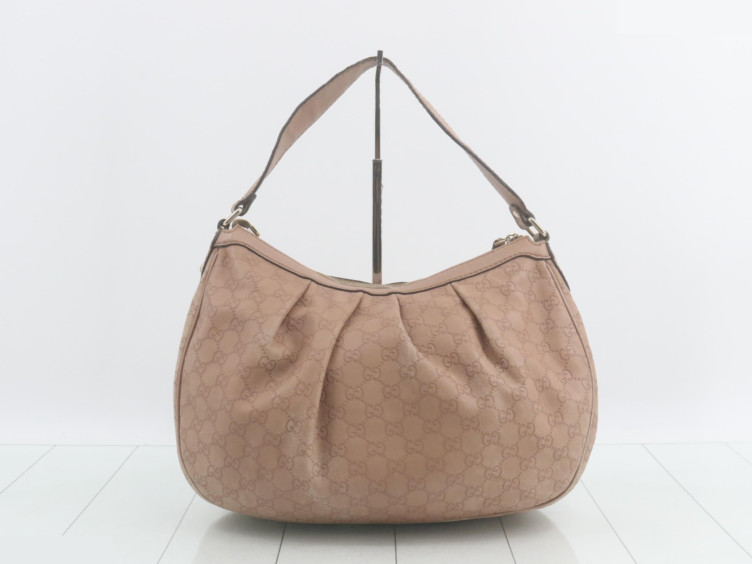 Sukey Shoulder Bag Hobo Pink Leather 232955 — view 2