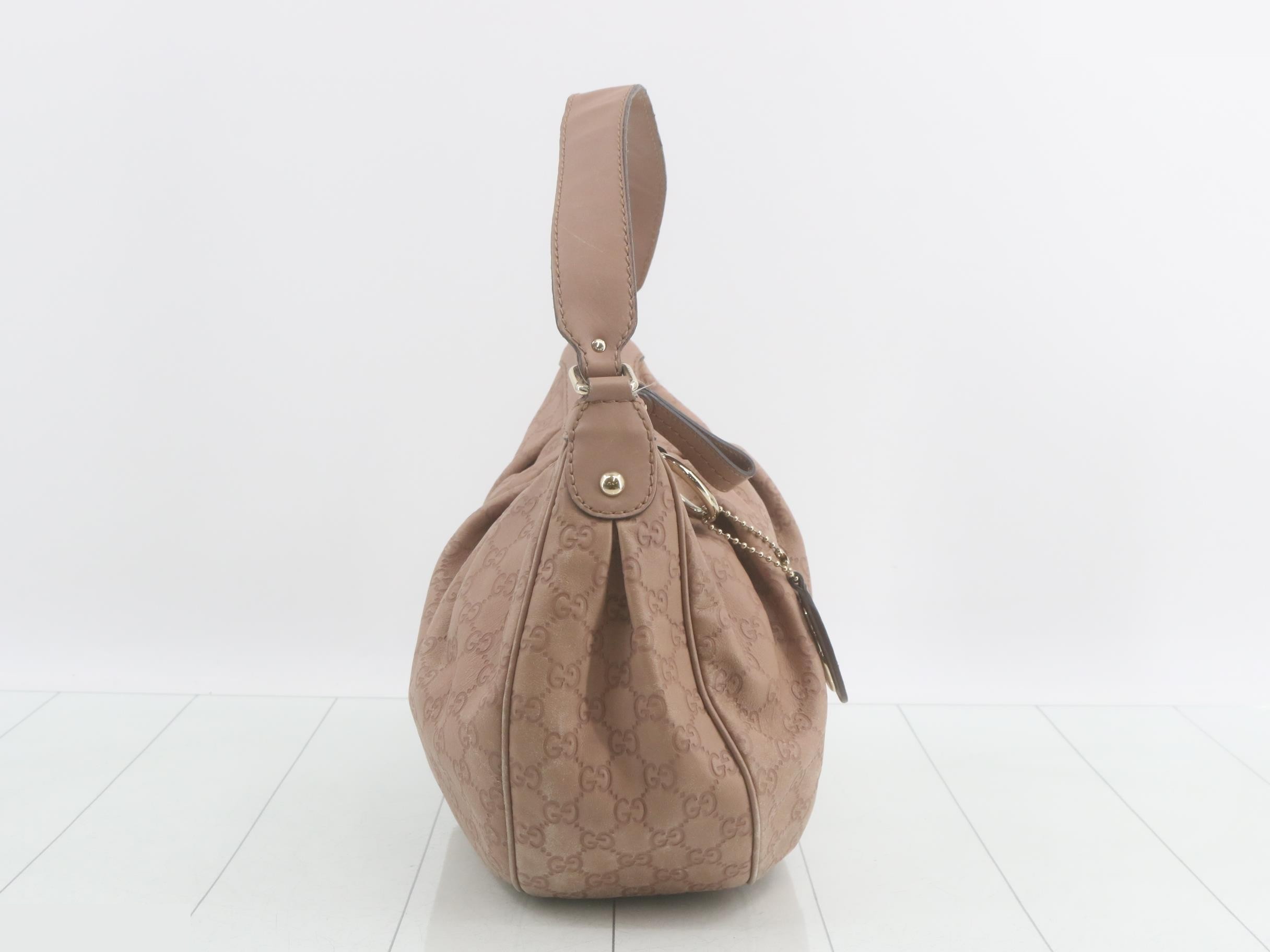 Sukey Shoulder Bag Hobo Pink Leather 232955 — view 4