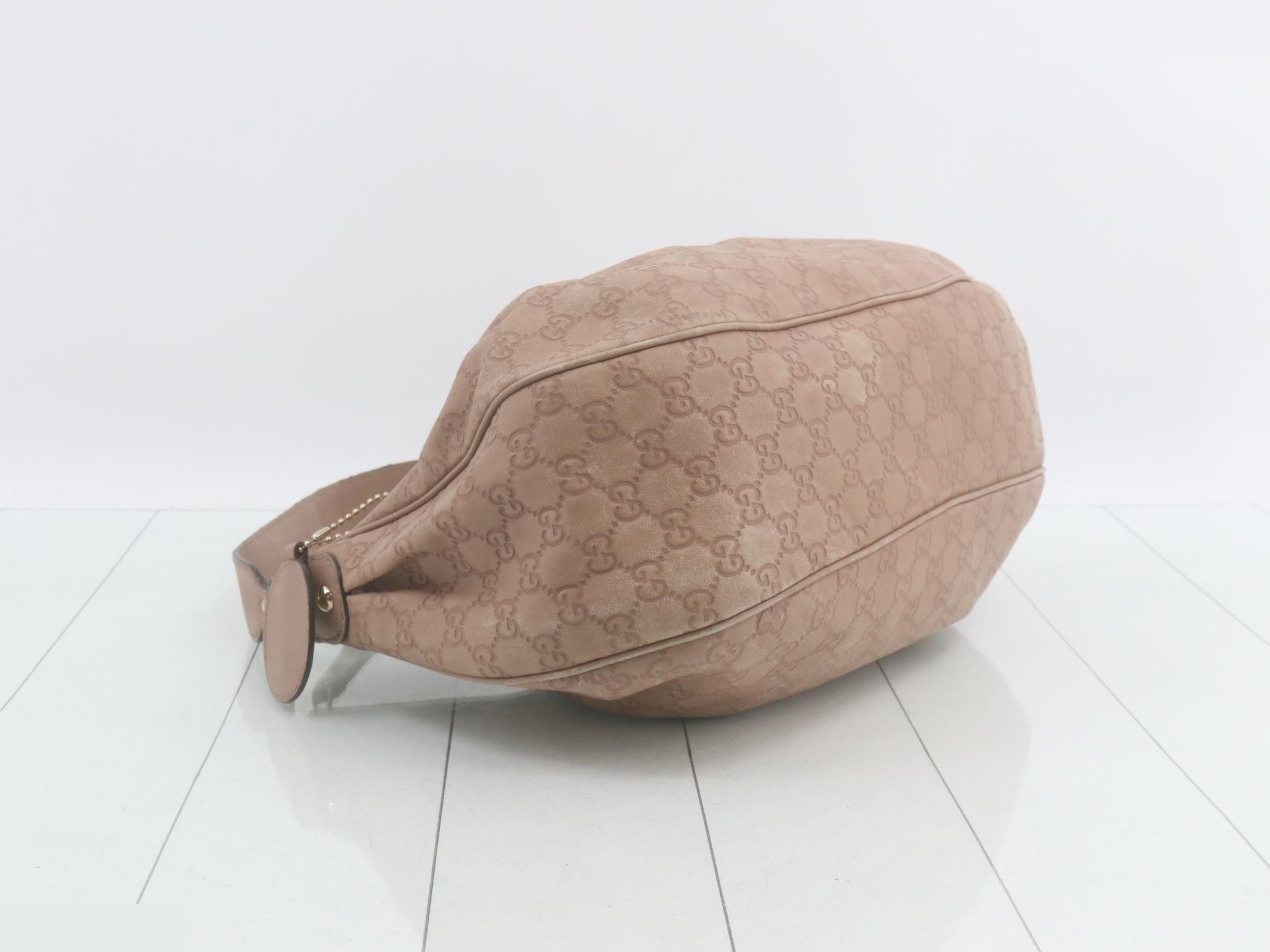 Sukey Shoulder Bag Hobo Pink Leather 232955 — view 5