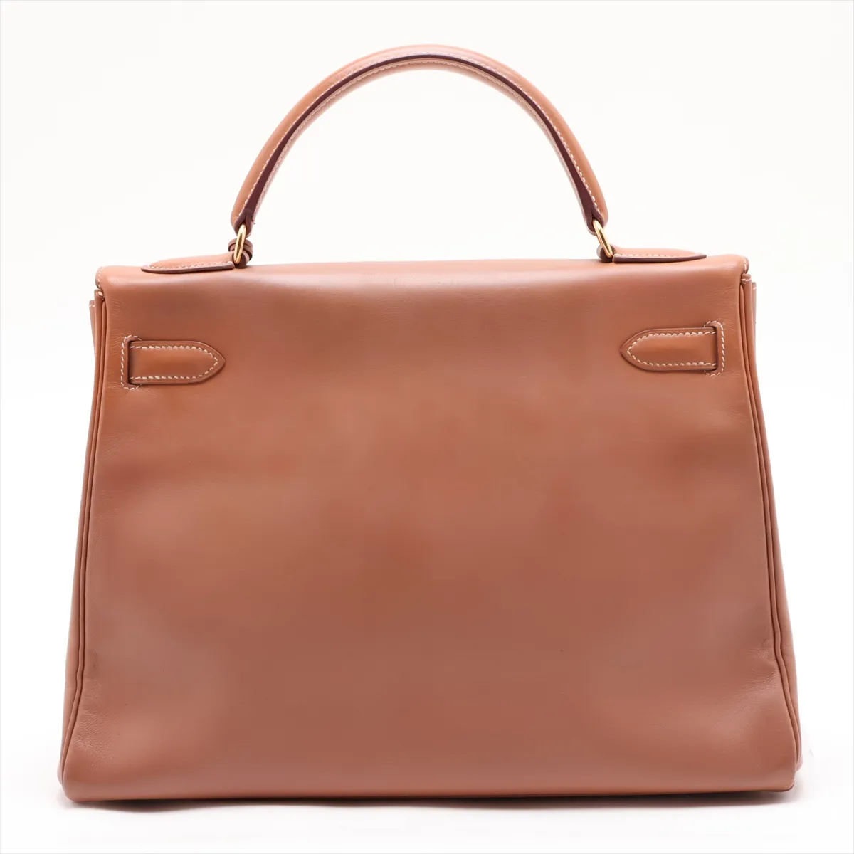 [Individually packaged] Hermes Kelly 32 Letournée Box Calf Natural Gold Hardware Y: 1995 — view 2