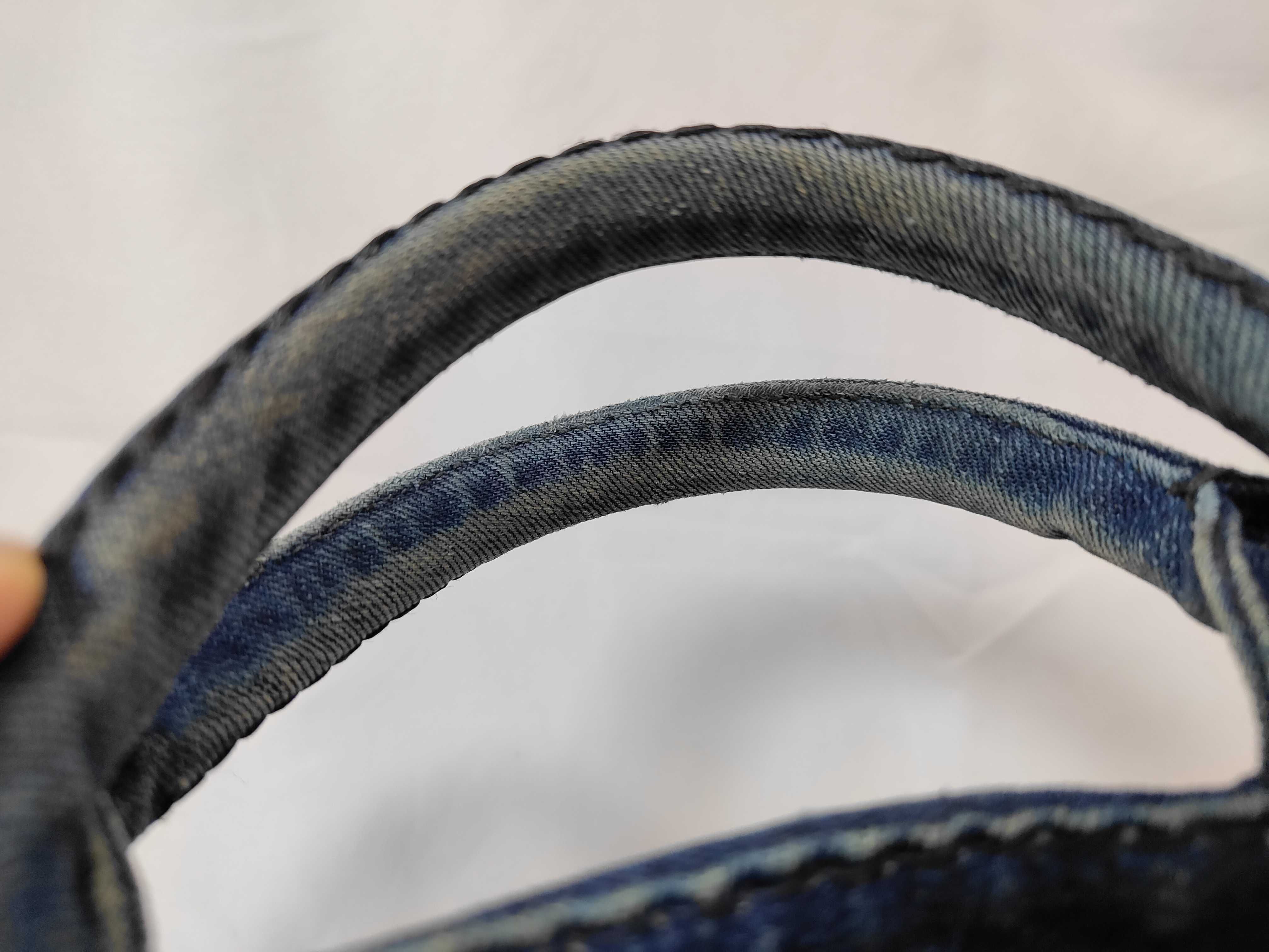 Canapa Tote Bag Denim Handbag — view 12
