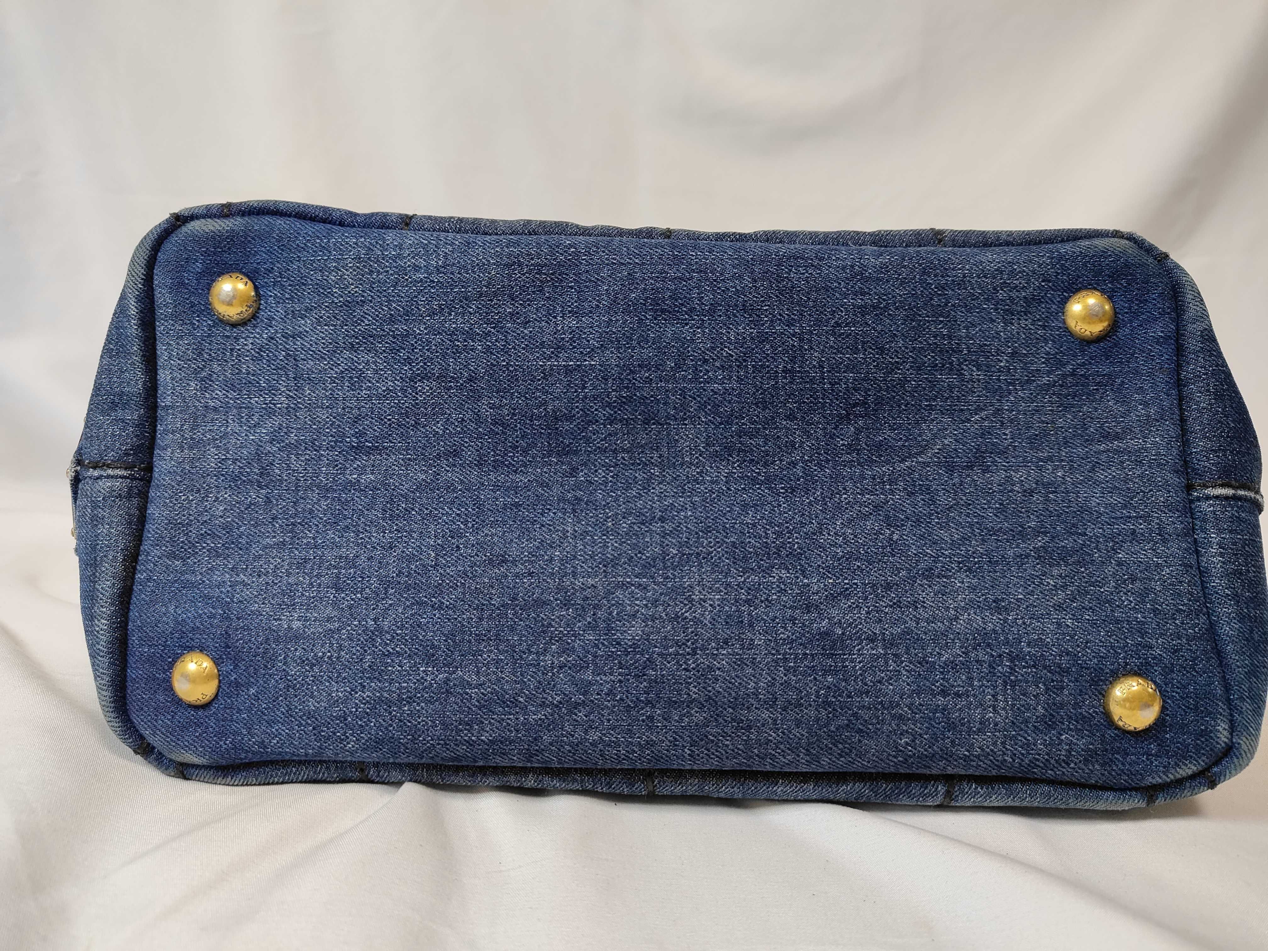 Canapa Tote Bag Denim Handbag — view 7