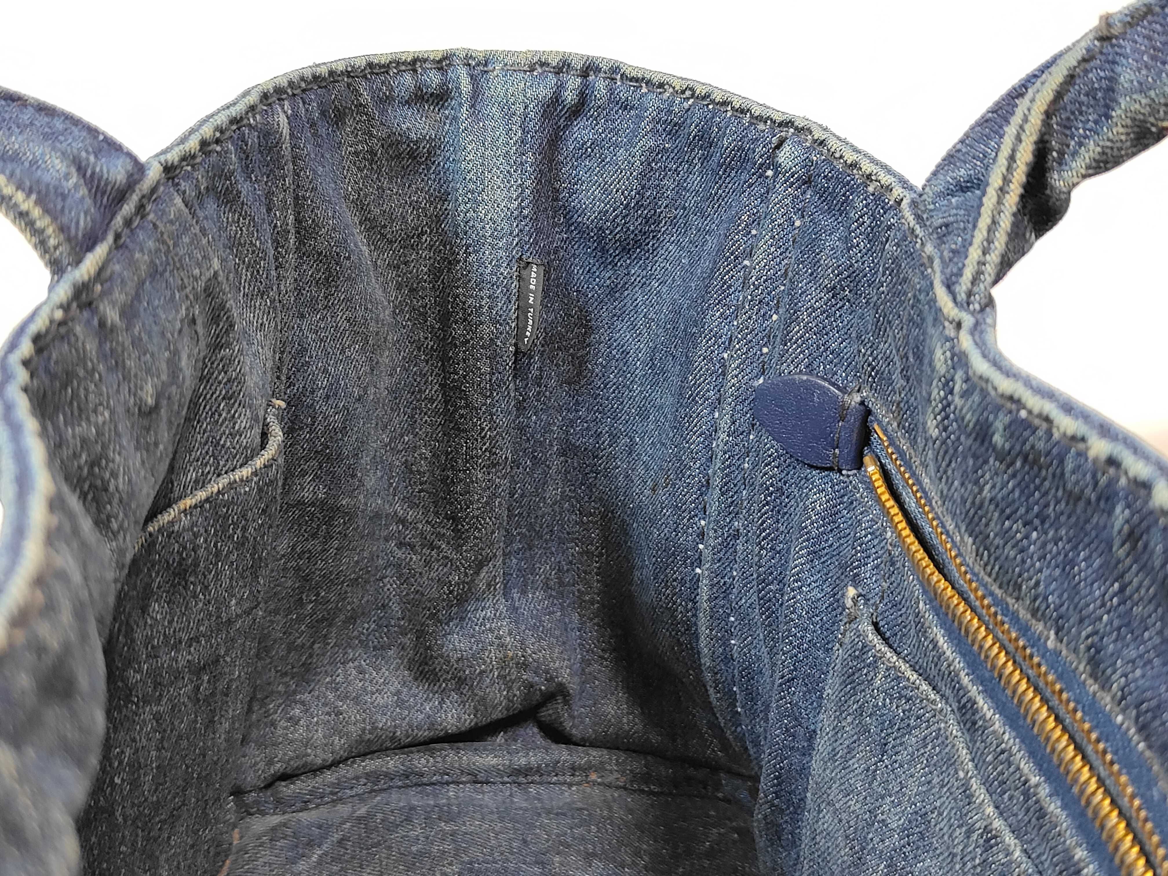 Canapa Tote Bag Denim Handbag — view 8