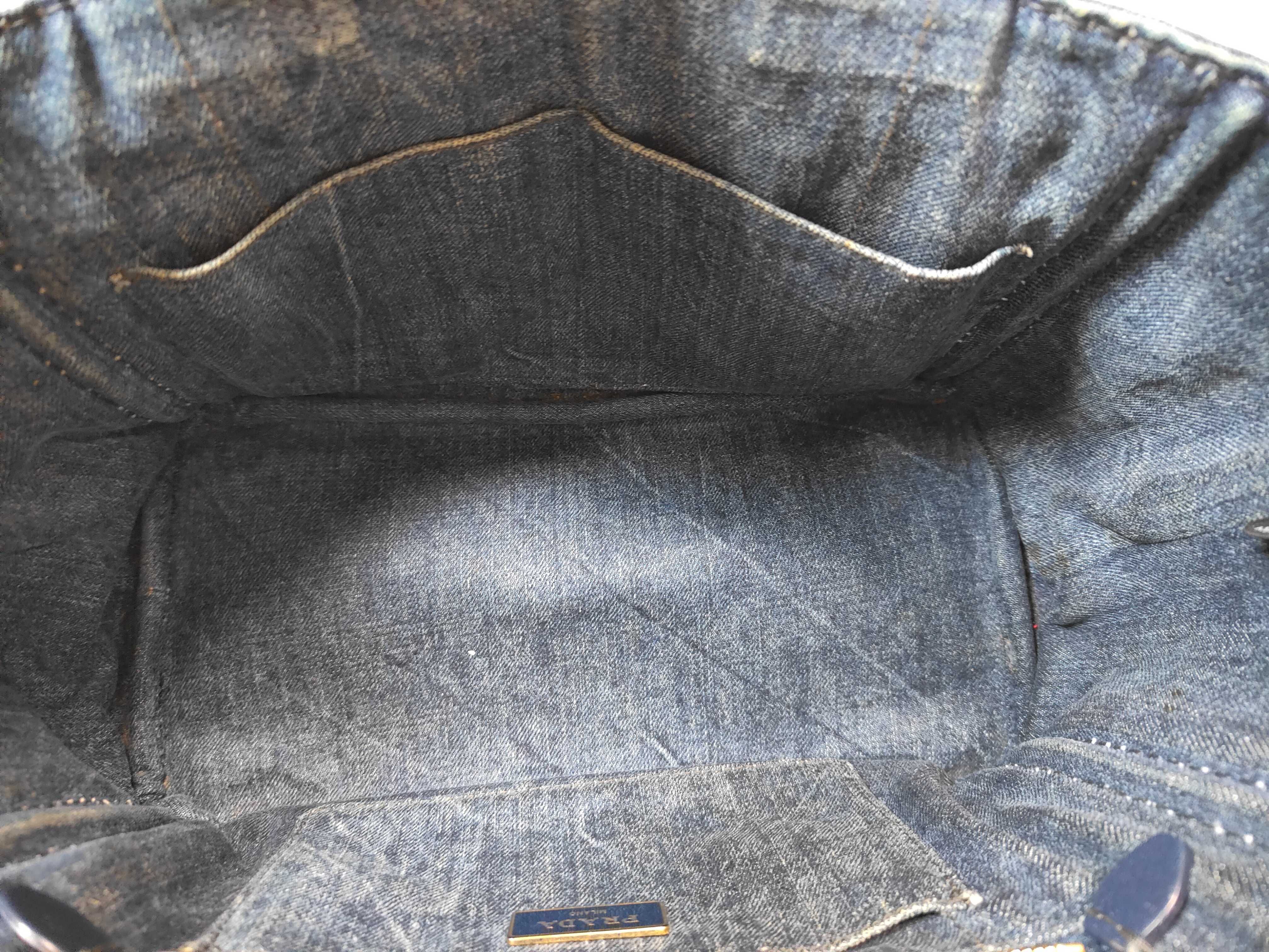Canapa Tote Bag Denim Handbag — view 9