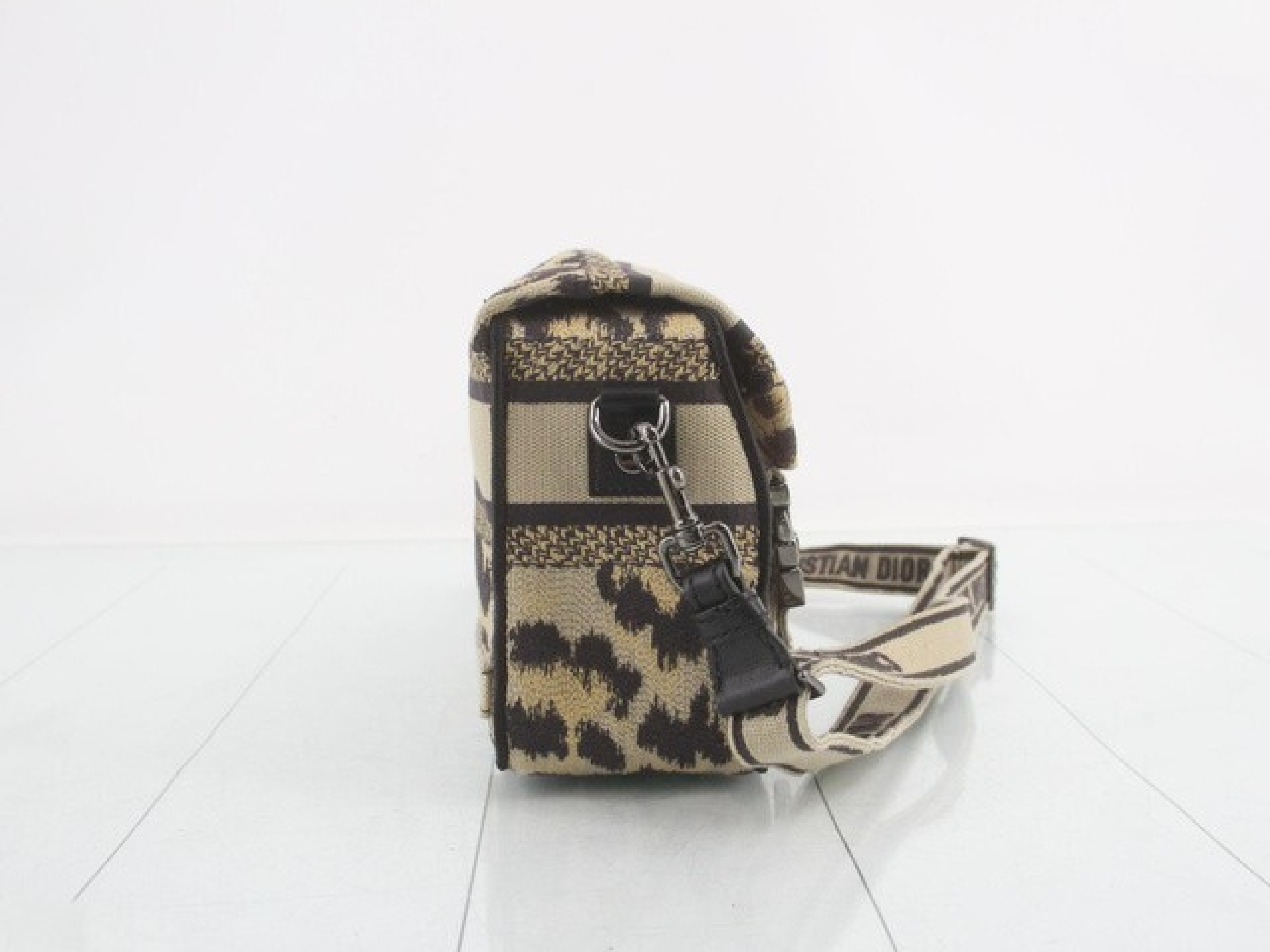 Leopard Camp Small Shoulder Bag (with dust bag) — view 6