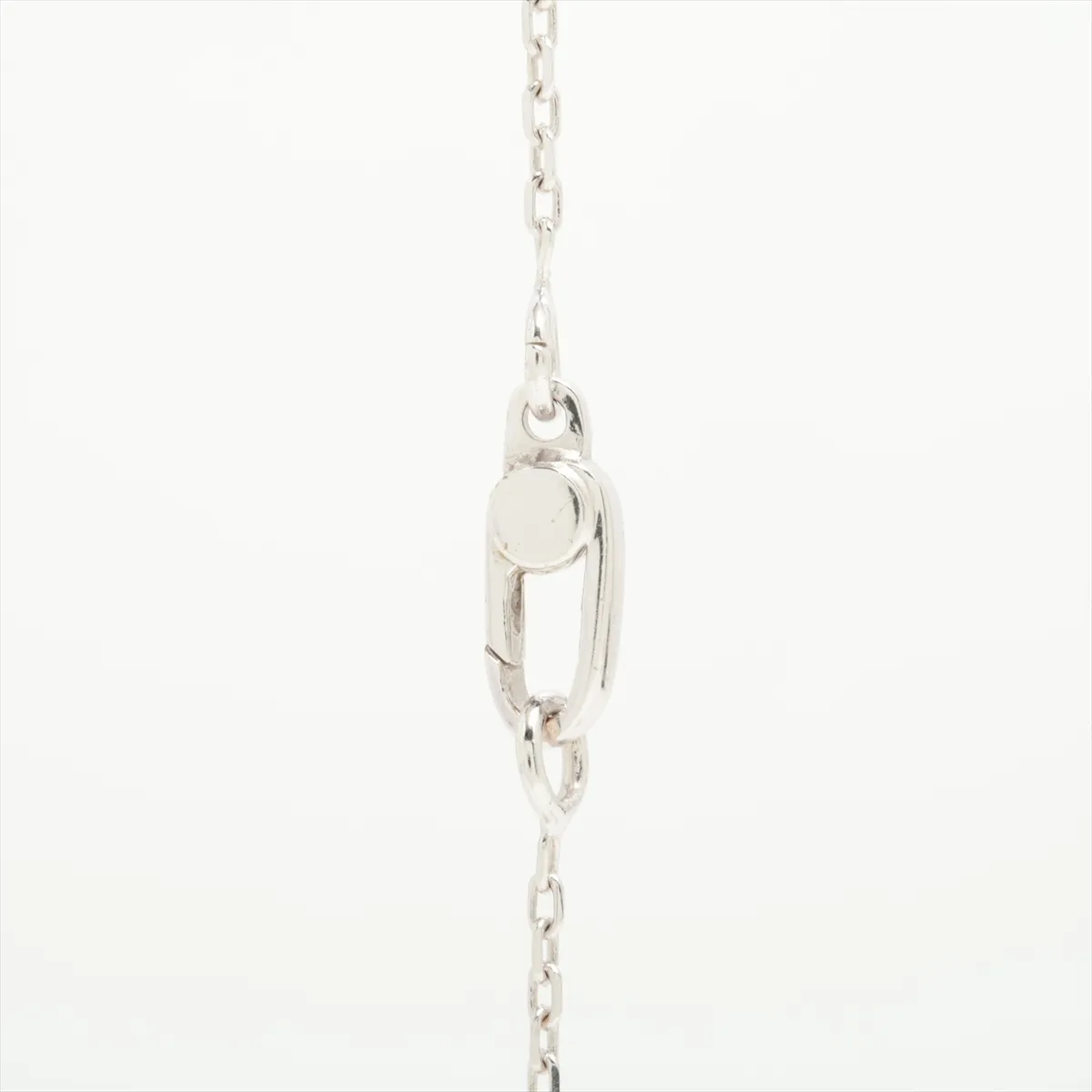 G-Cube Blue Topaz Necklace, 750 (WG), 3.4g, — view 3
